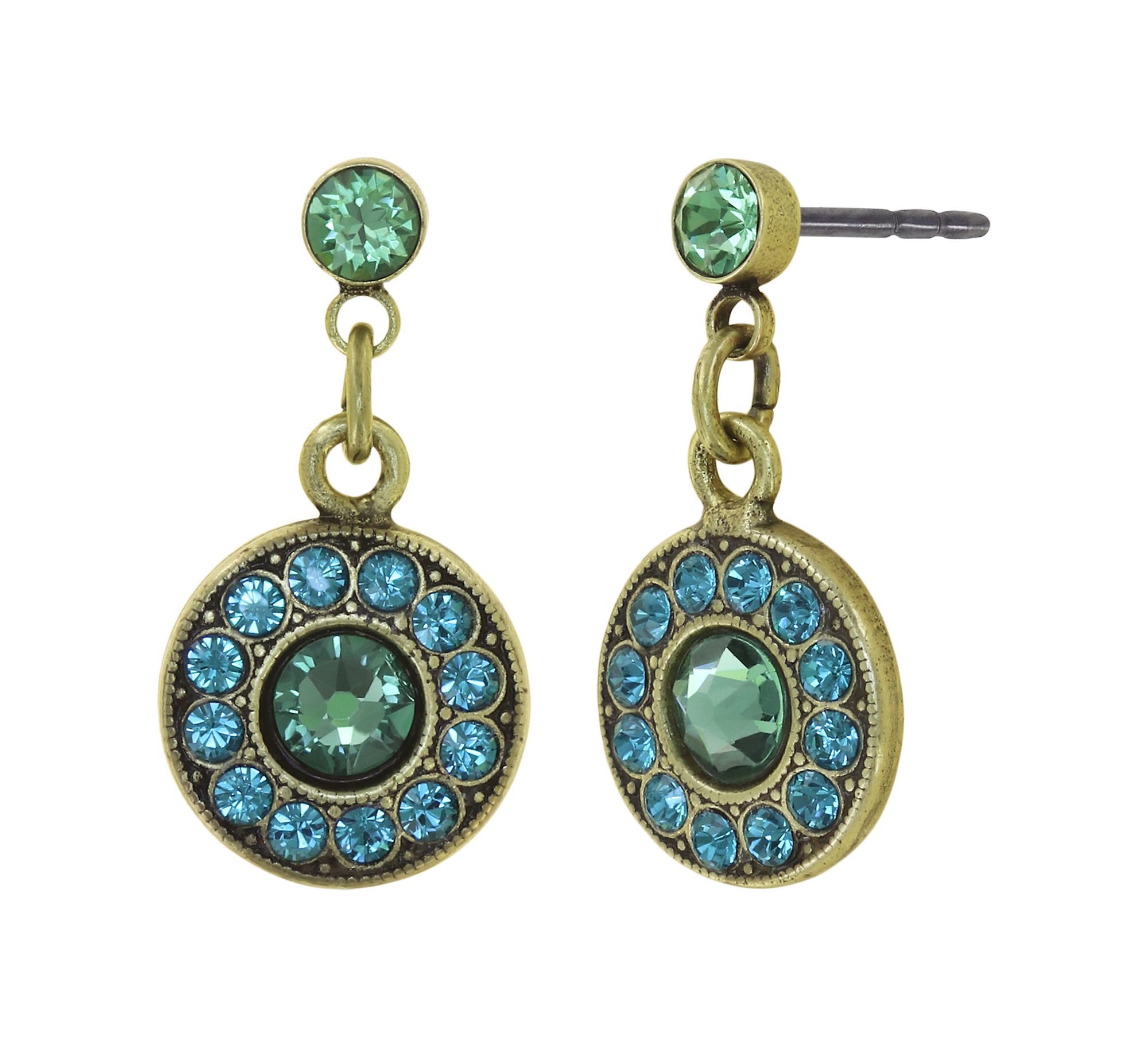 image pour Clou d'oreille pendant Spell on You Bleu / Vert  