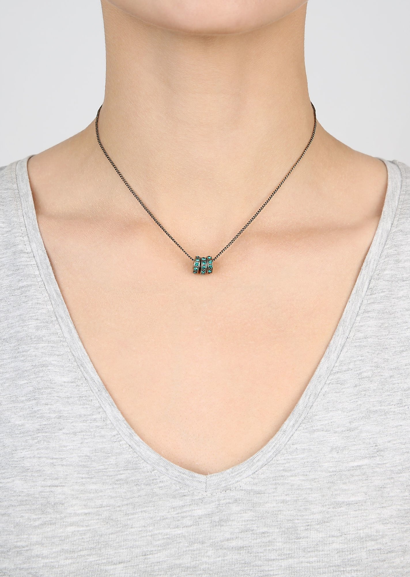 image pour Collier Colour Ring Vert  