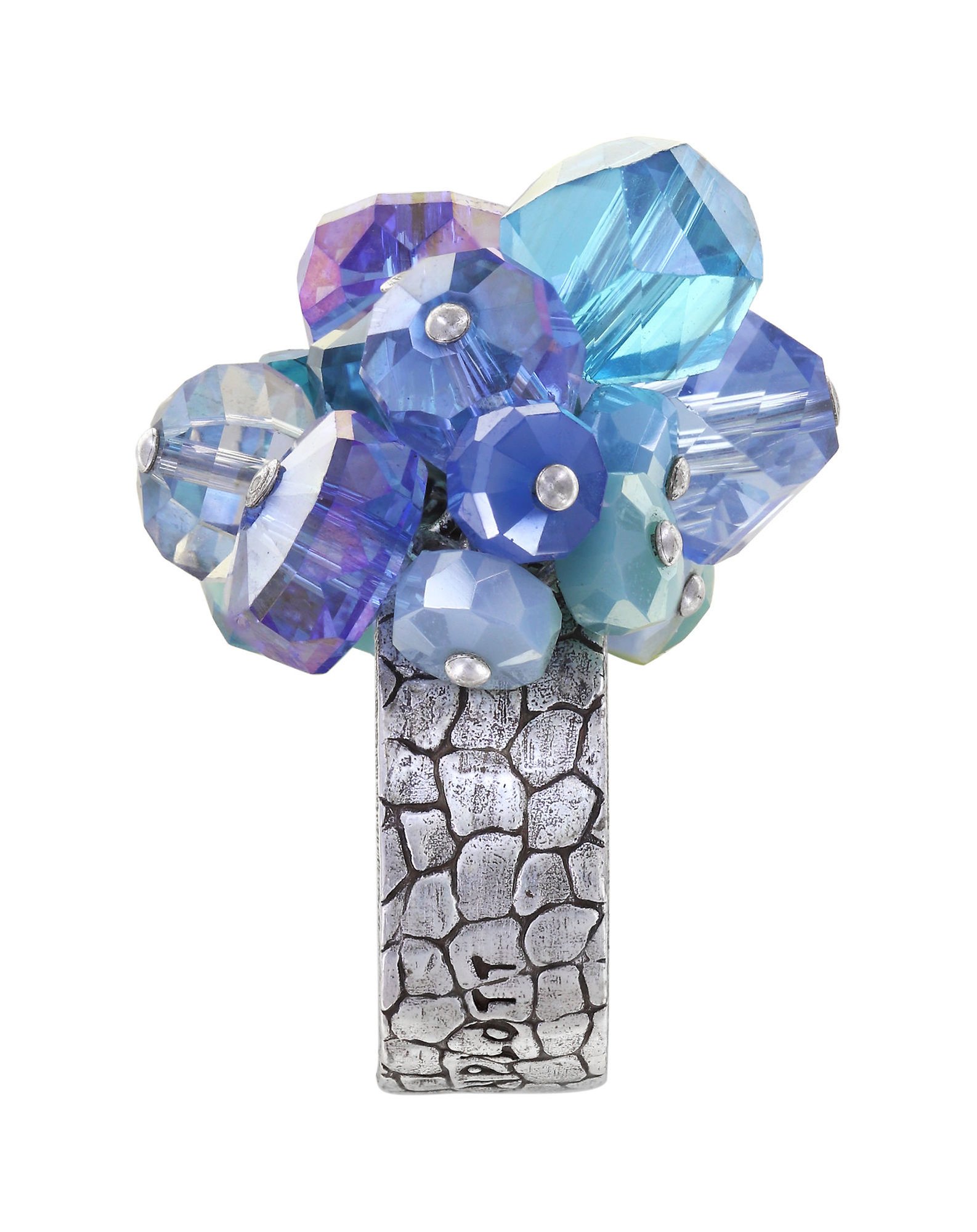 image pour Anneau Jelly Flow Bleu  