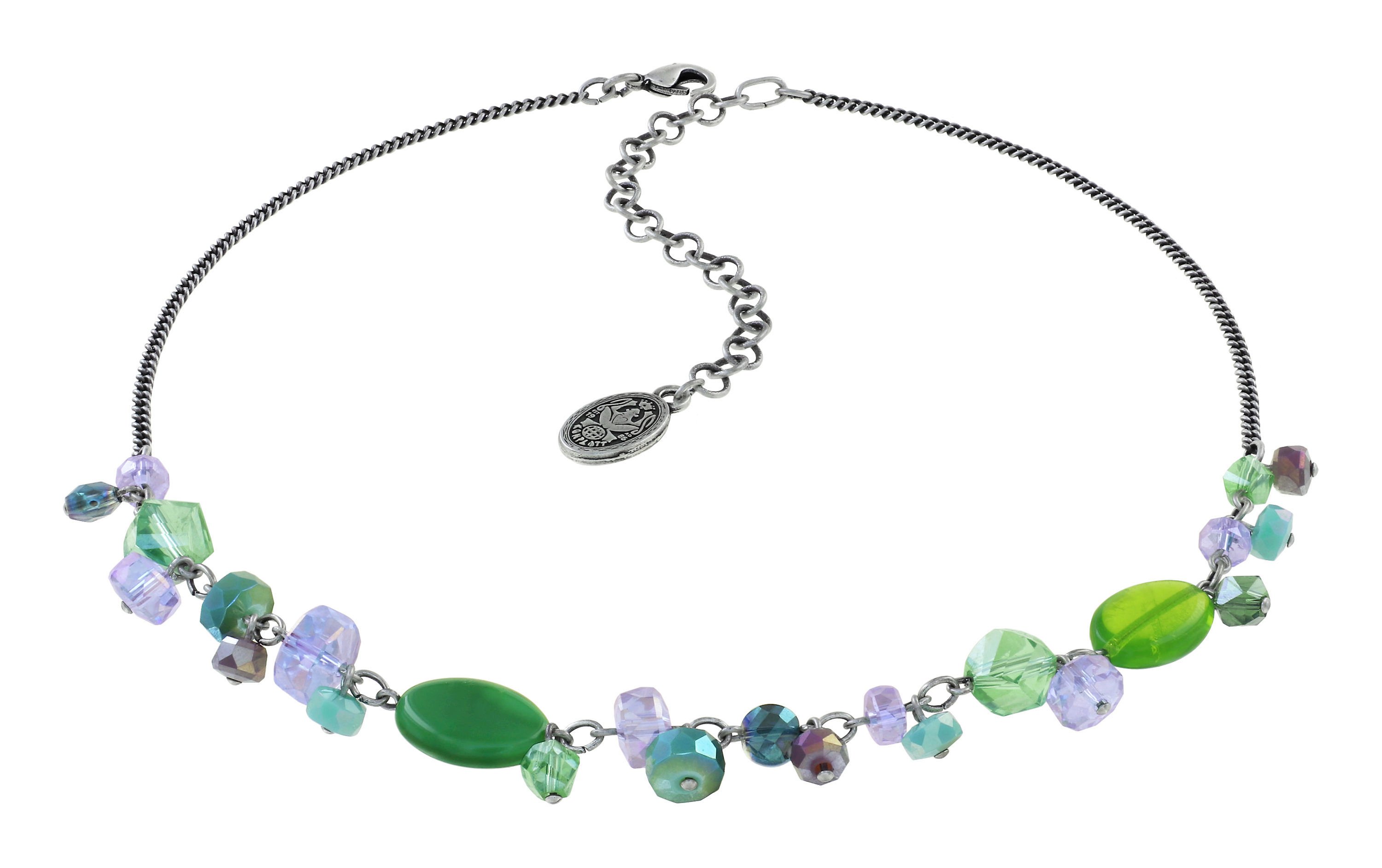 image pour Collier Jelly Flow Vert / Lila  