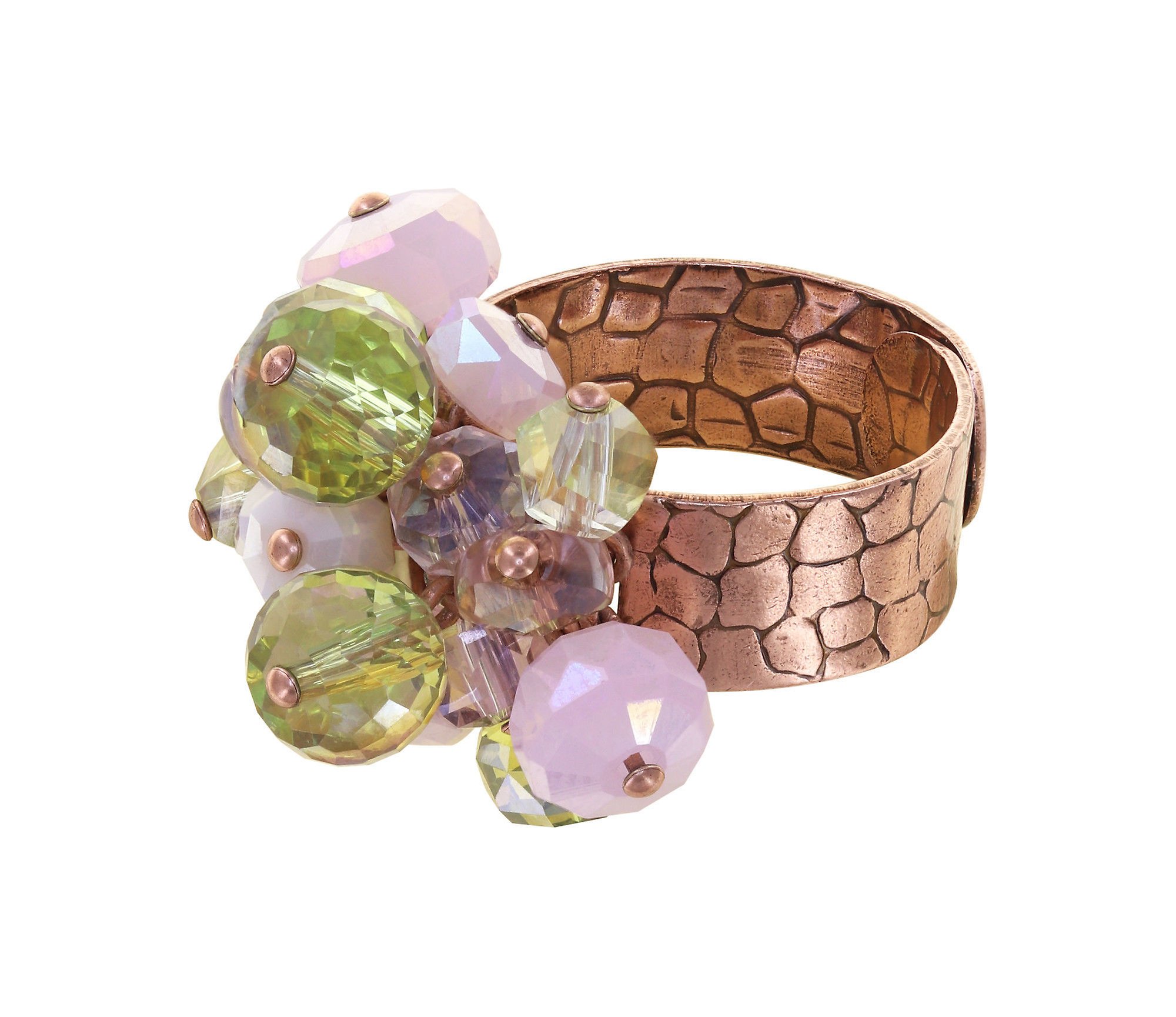 Kép Ring Jelly Flow Pink / Green lt.colorado topaz vitrail light 