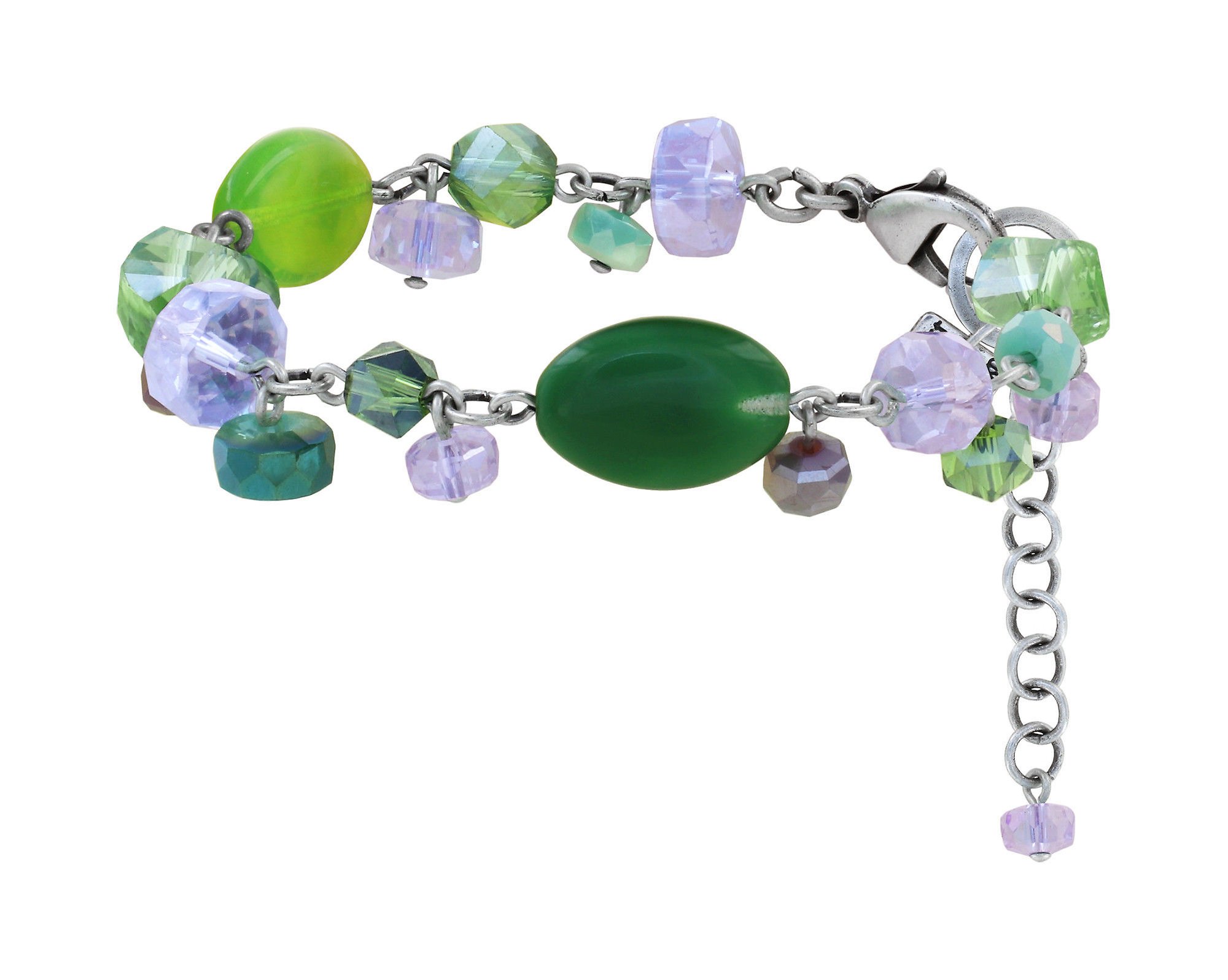 image for Bracelet Jelly Flow Green / Lila  