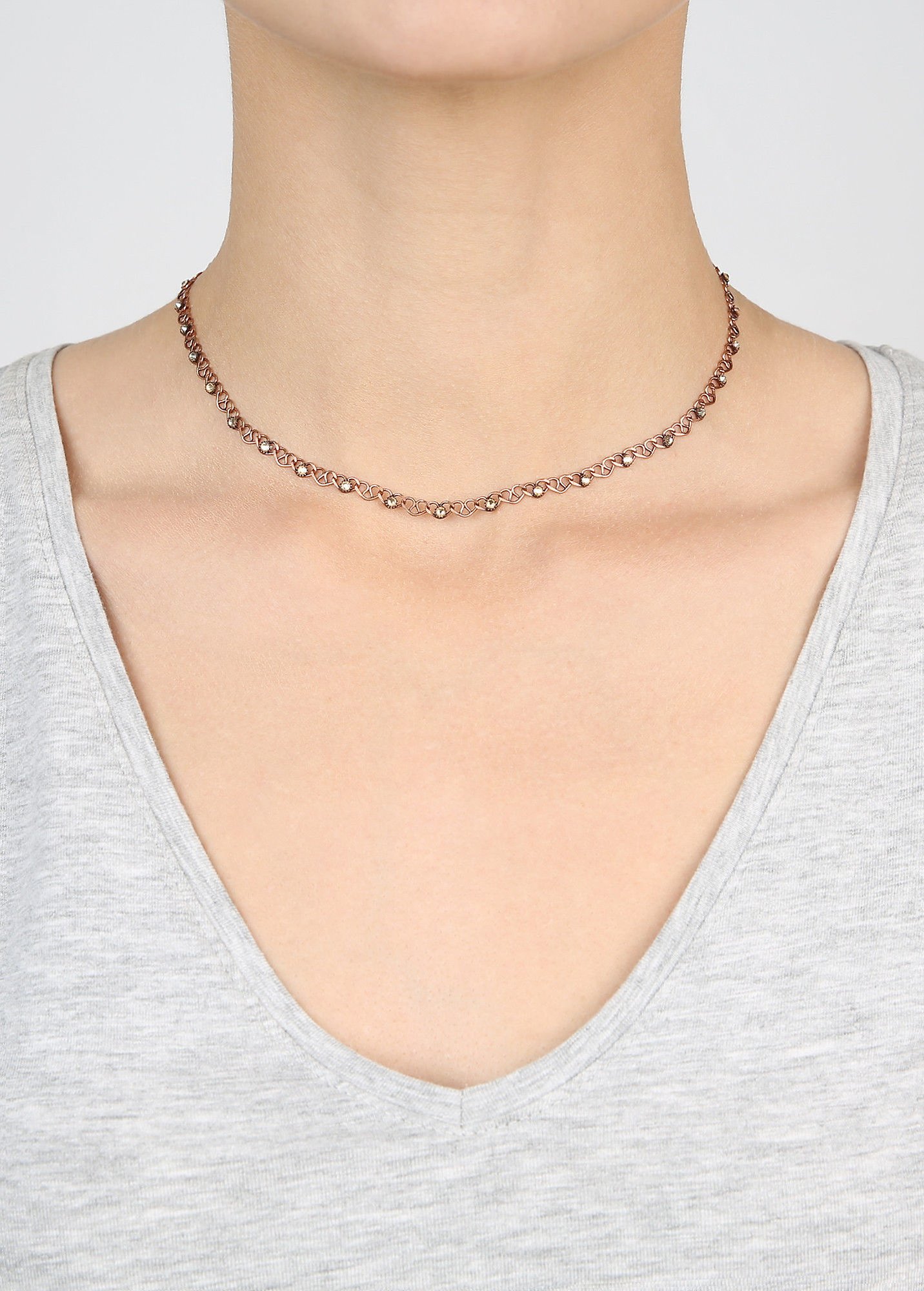 image pour Collier Little Frog Prince Marron / Vert  