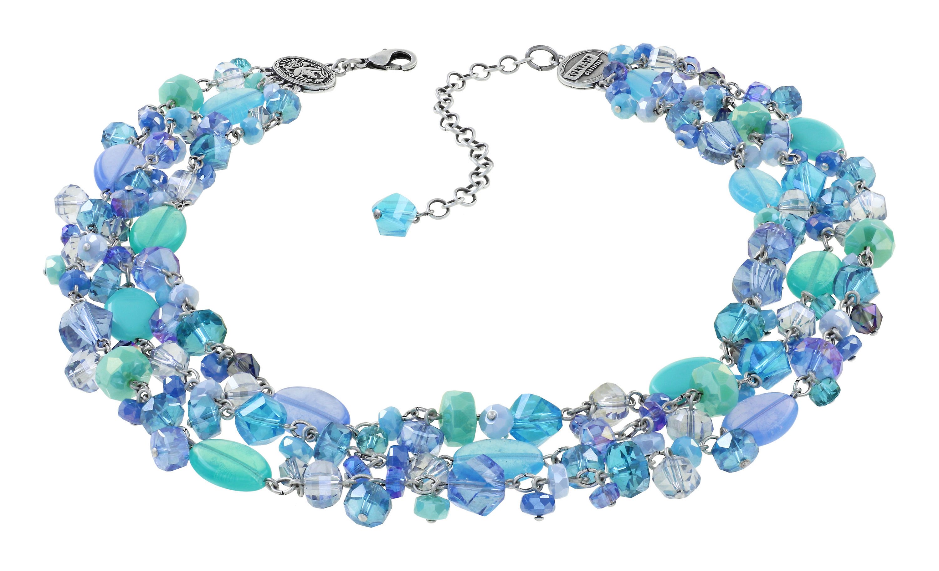 image pour Collier Collier Jelly Flow Bleu  