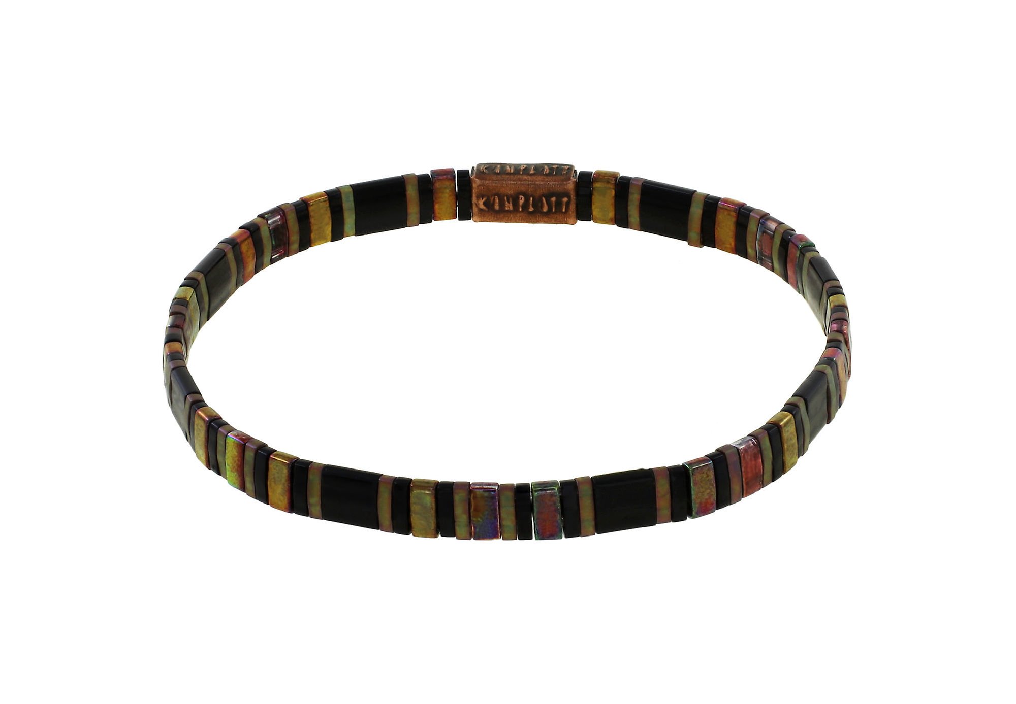 image pour Bracelet élastique Tilala Noir / Marron  