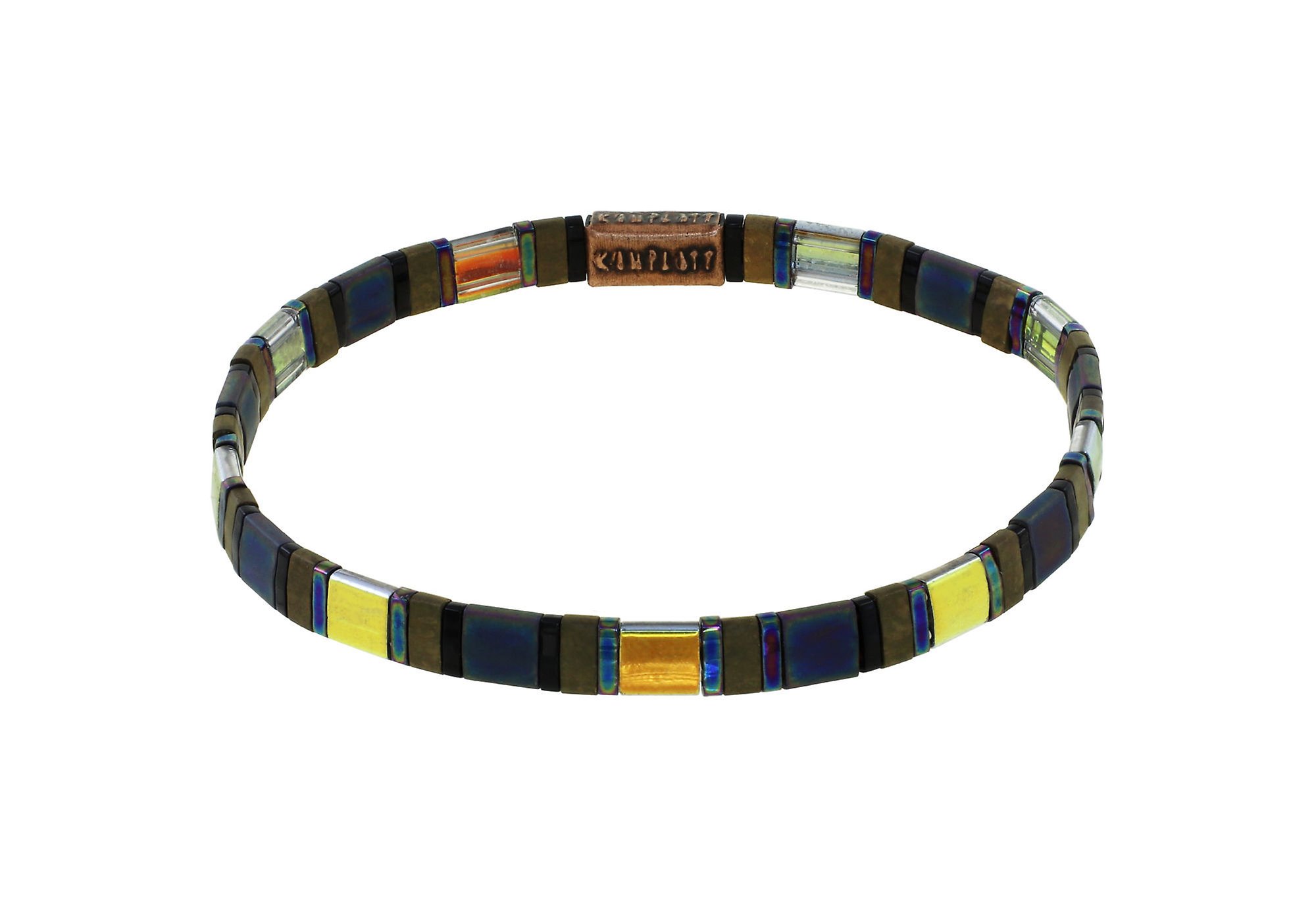 image pour Bracelet élastique Tilala Noir / Marron  