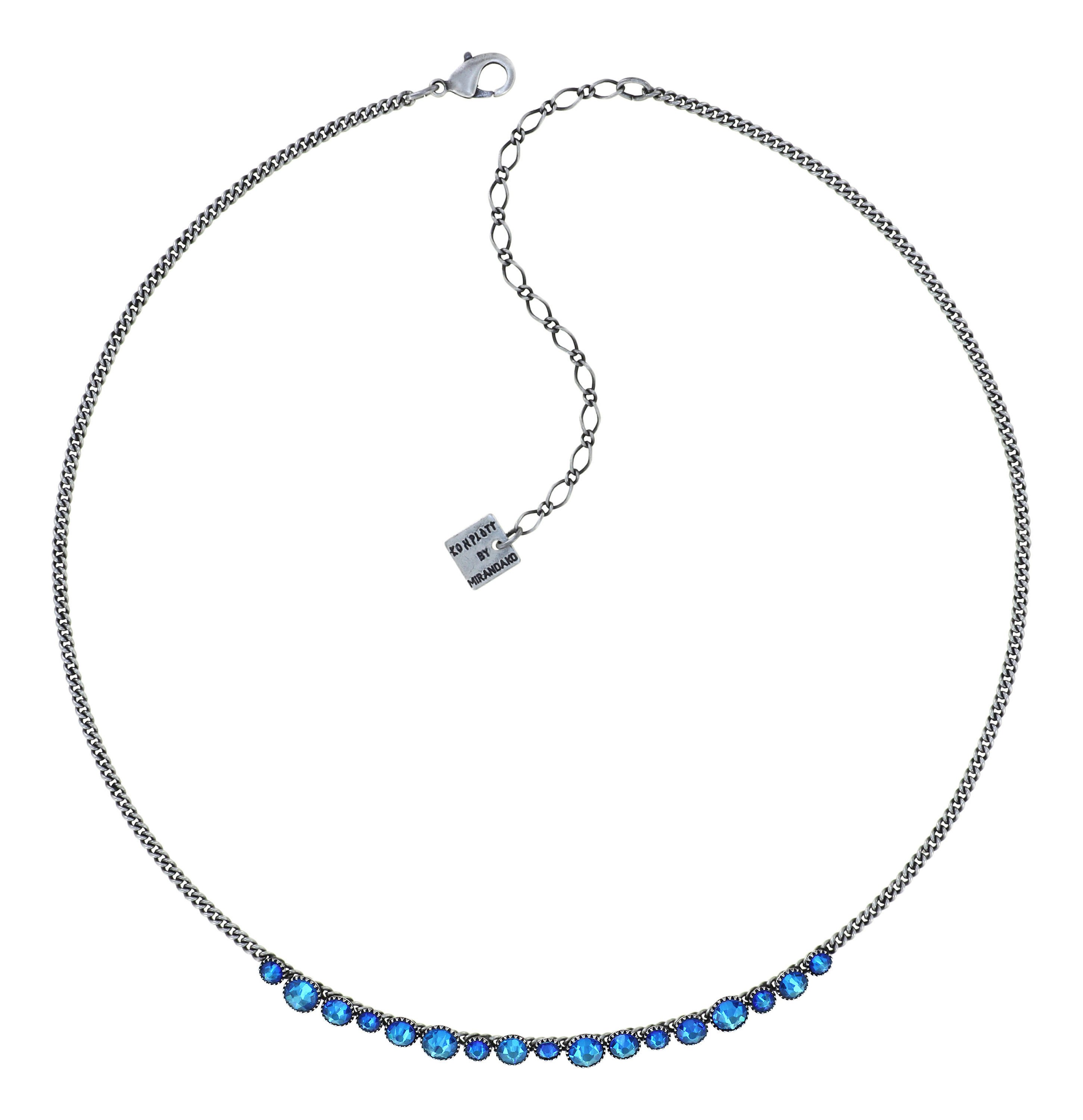 image for Necklace Water Cascade Blue  