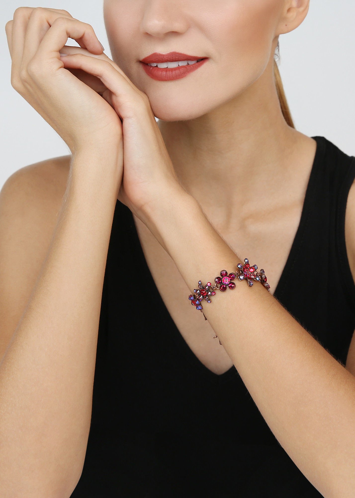 image pour Bracelet Lost Garden Rouge  