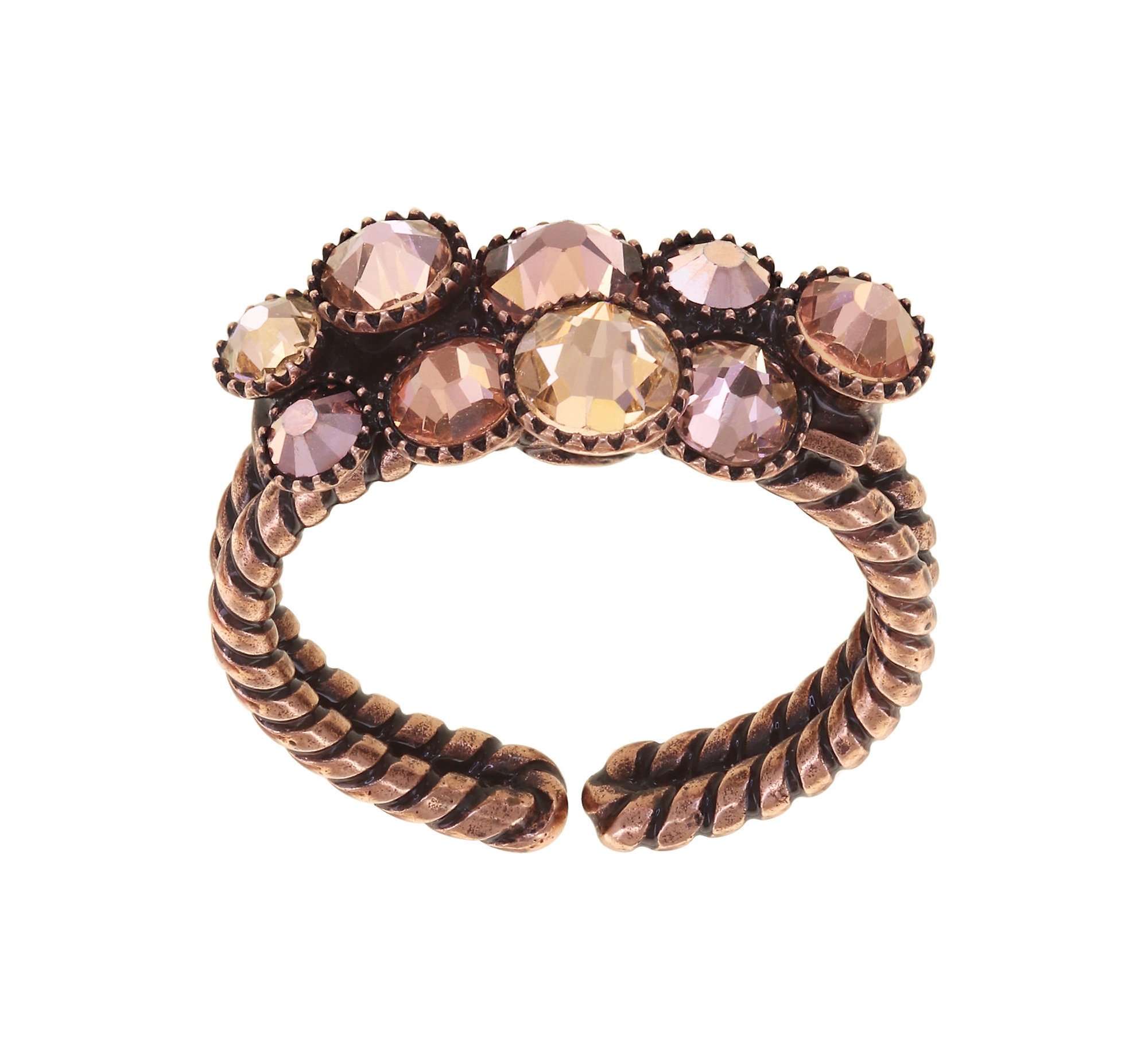 image for Ring Water Cascade Beige / Pink  