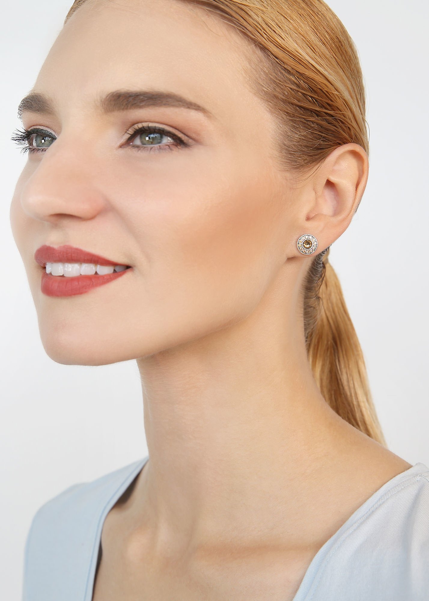 image for Earring Stud Spell on You Brown  