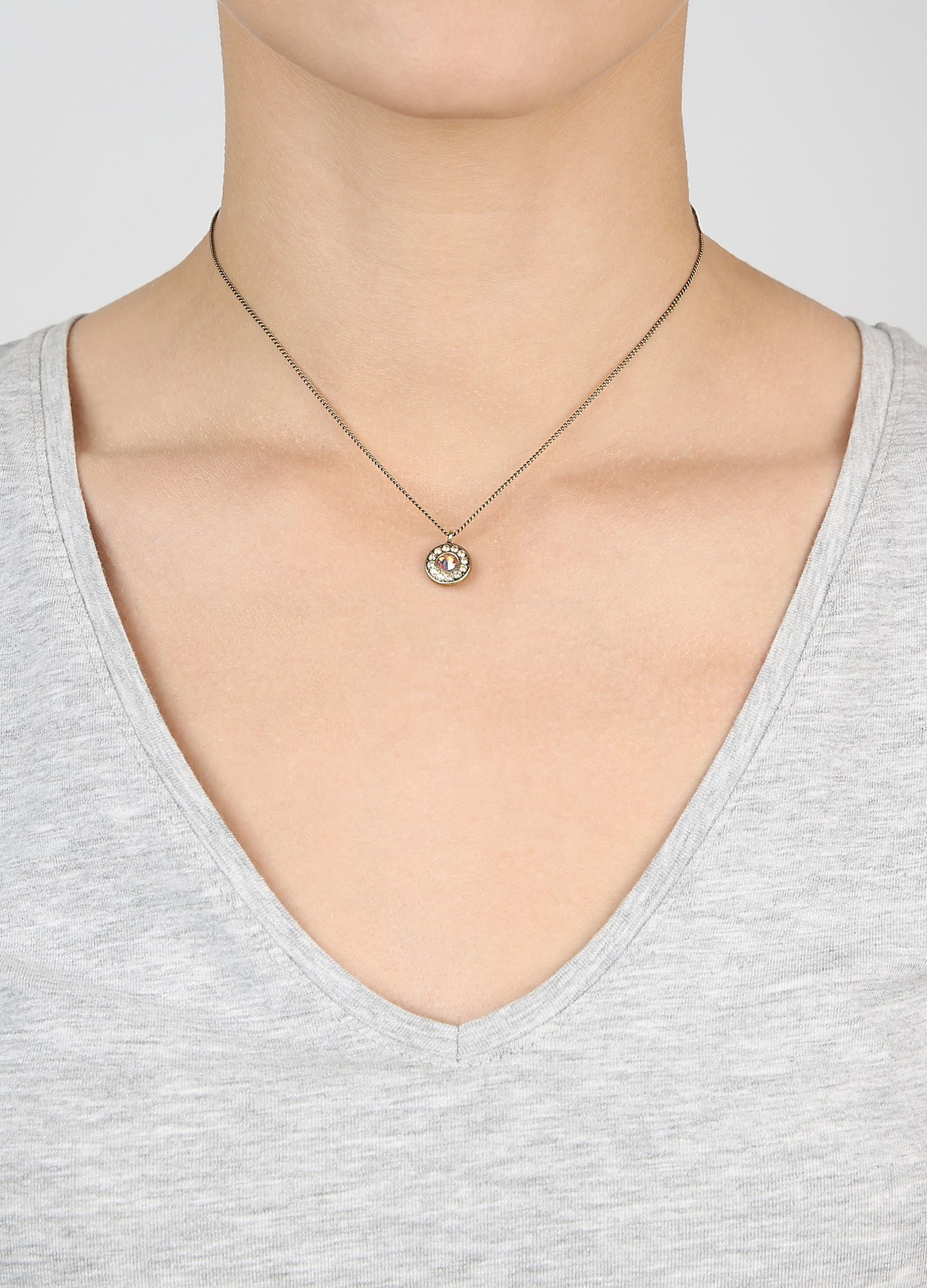 image pour Collier pendant Spell on You Marron / Orange  