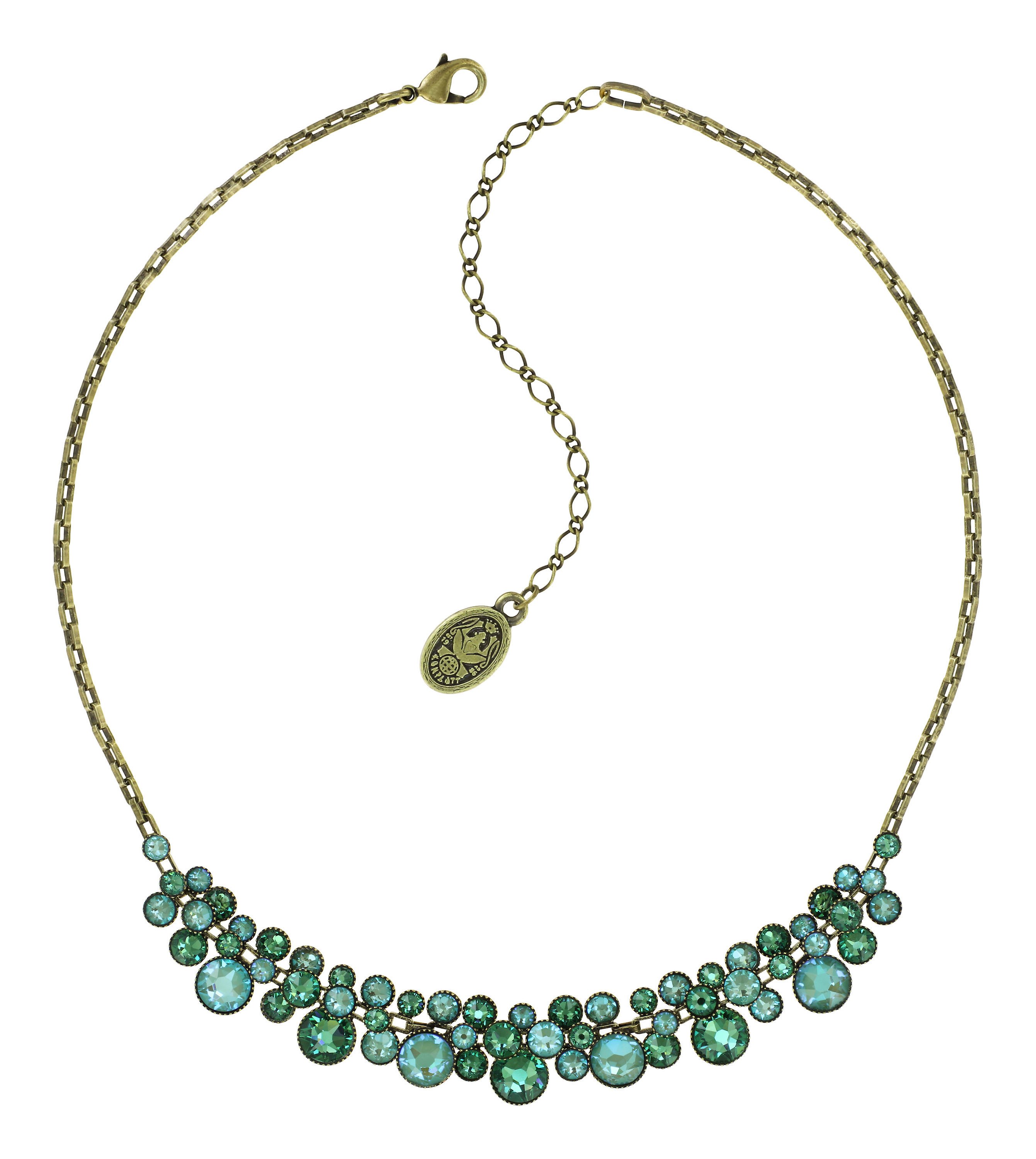image for Necklace Water Cascade Green  