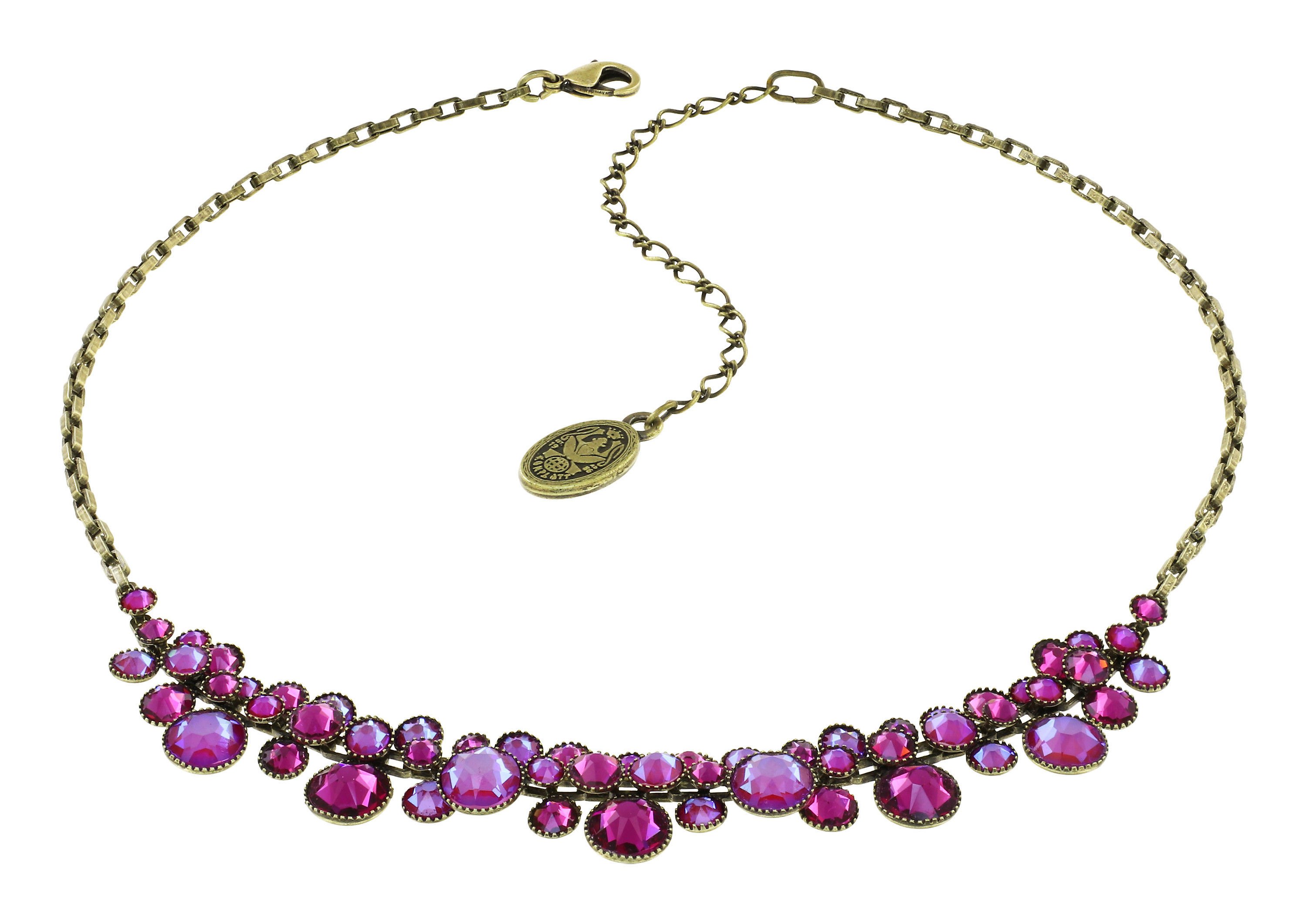 image for Necklace Water Cascade Pink  