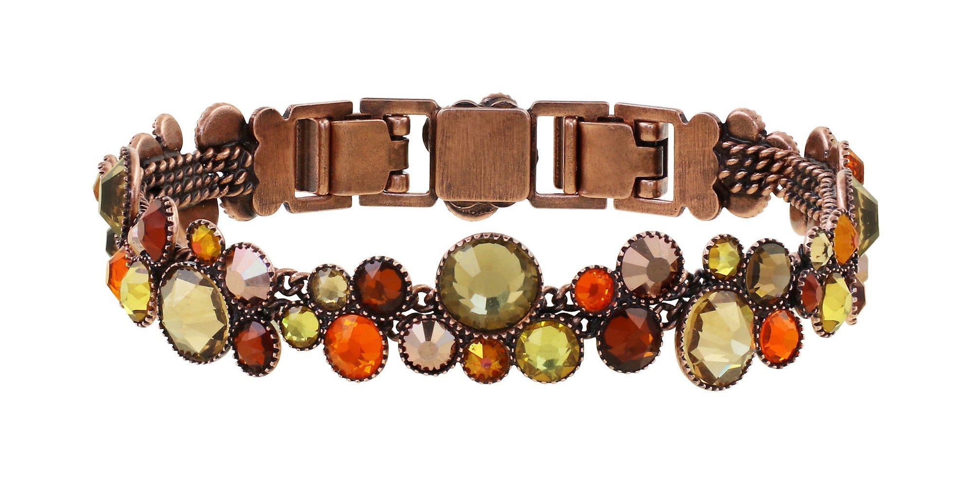 image for Bracelet Water Cascade Brown / Orange  