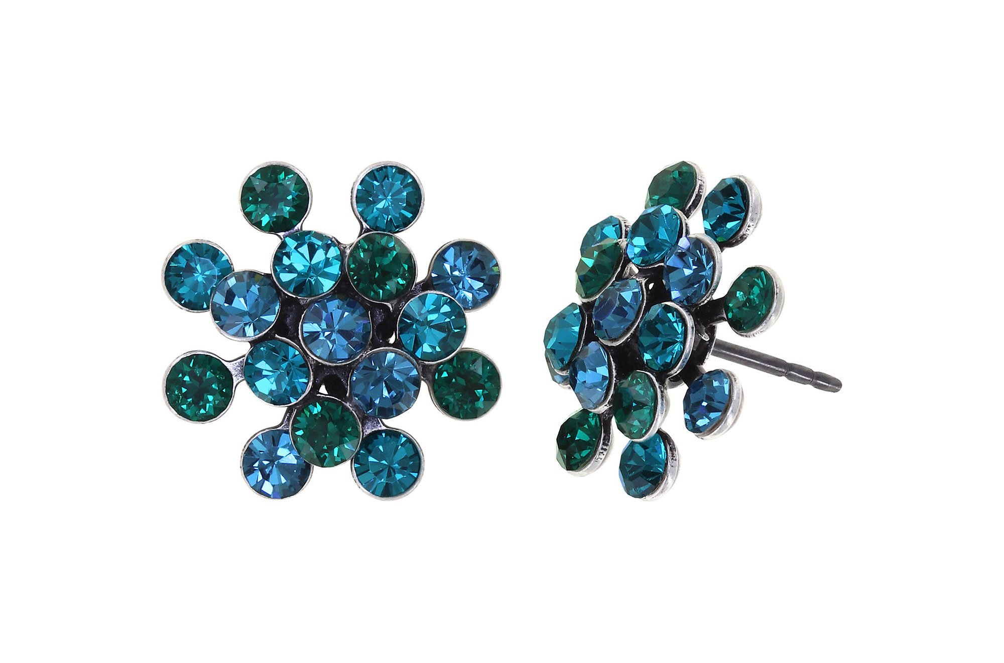 image for Earring stud Magic Fireball Green  mini