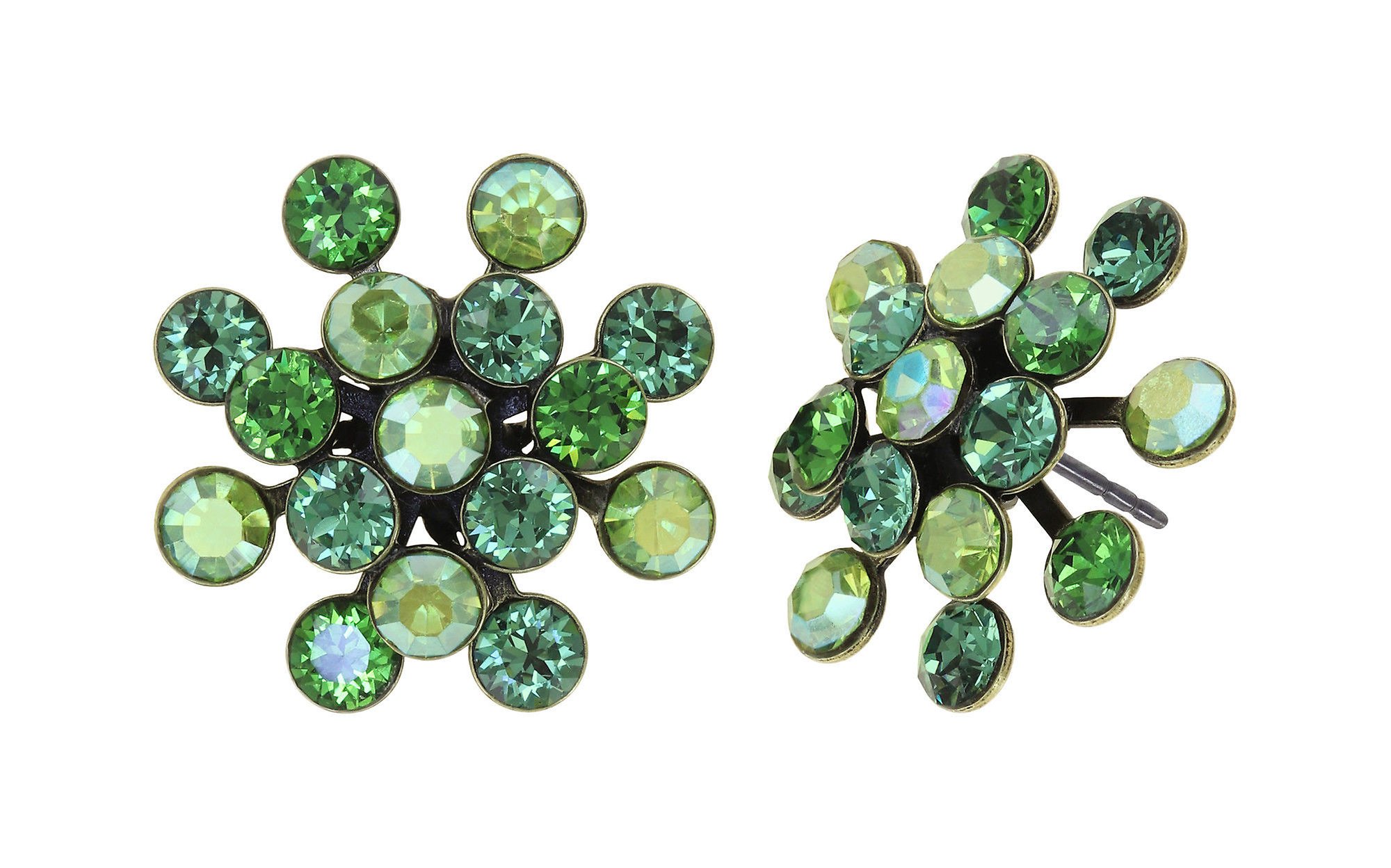 image pour Clou d'oreille Magic Fireball Vert  Classic Size (21mm Ø)