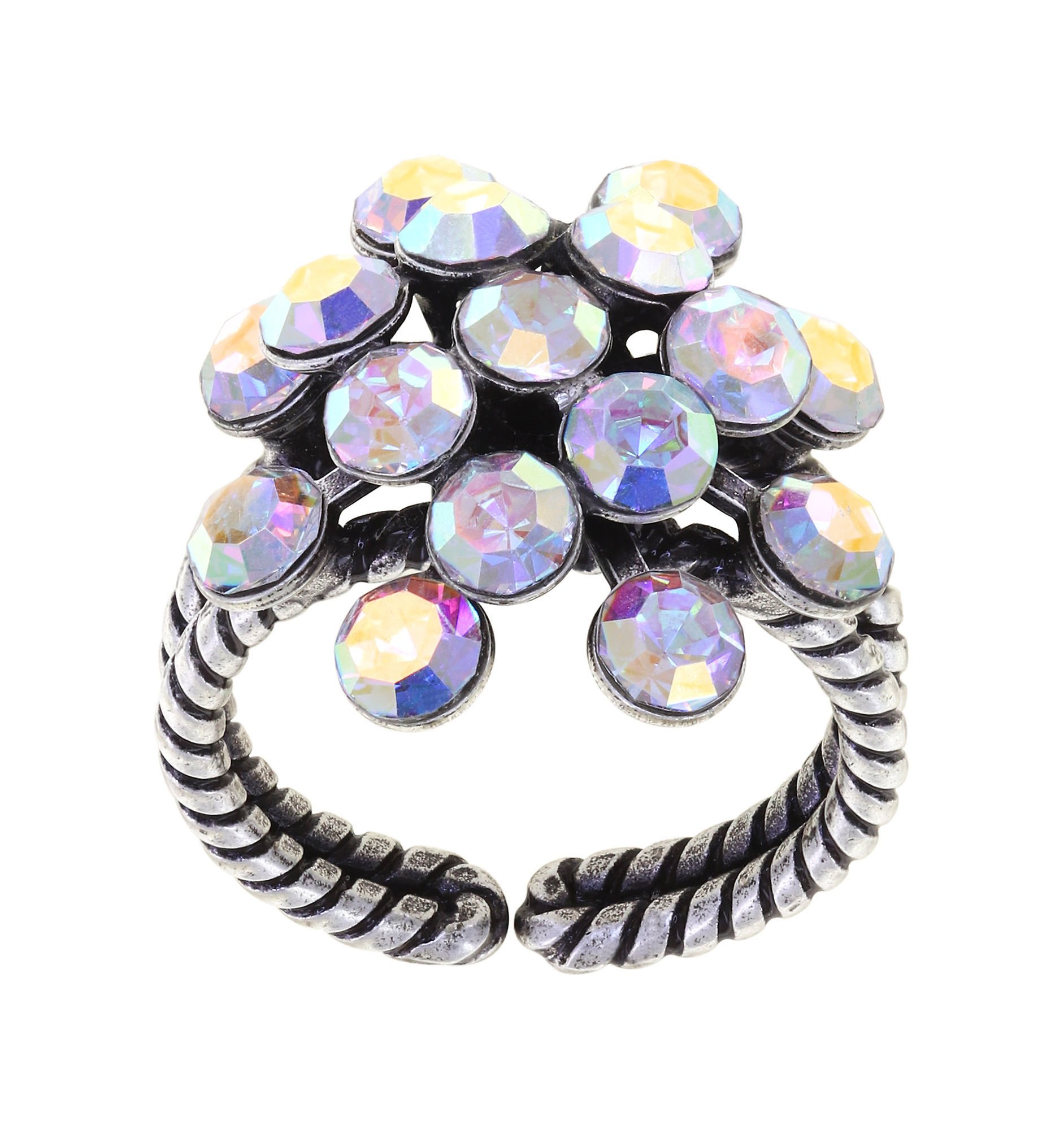 image pour Anneau Magic Fireball Blanc / Rose Clair  Classic Size (21mm Ø)