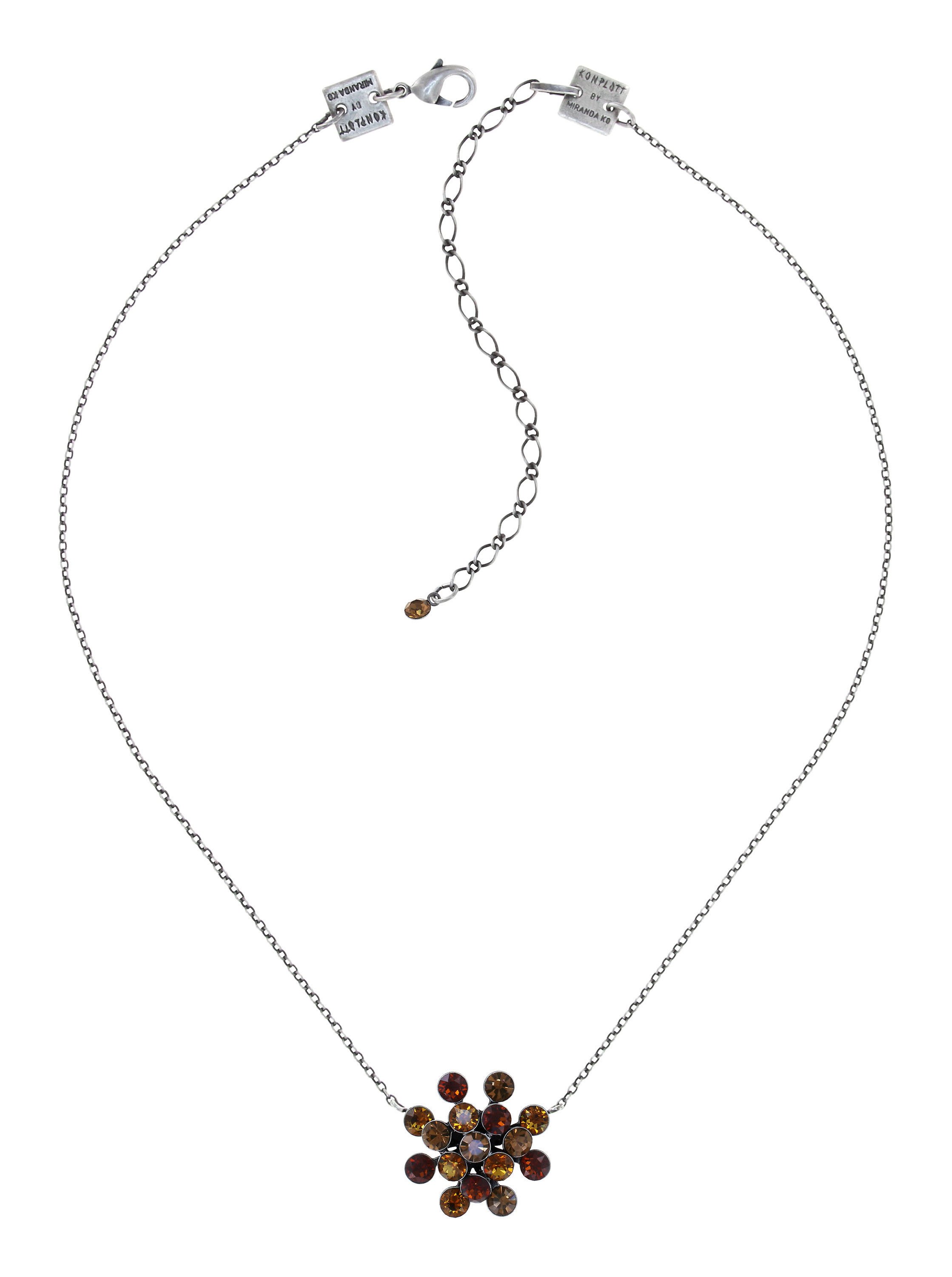 image for Necklace Pendant Magic Fireball Dark Brown  Classic Size (21mm Ø)