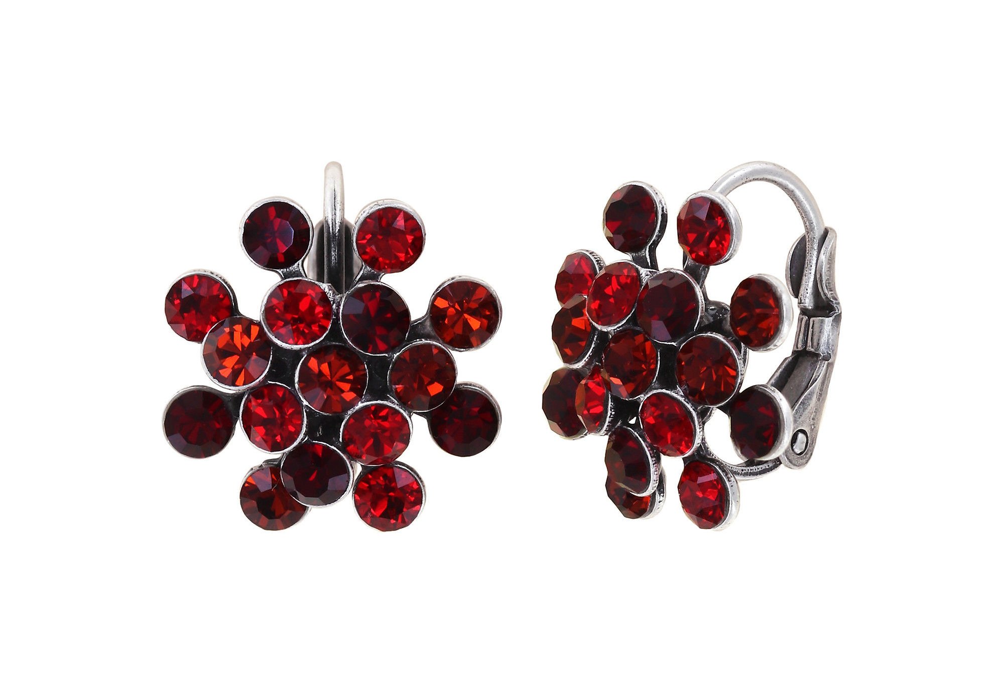 image pour Boucles d'oreilles Eurowire Magic Fireball Coralline / Rouge  mini