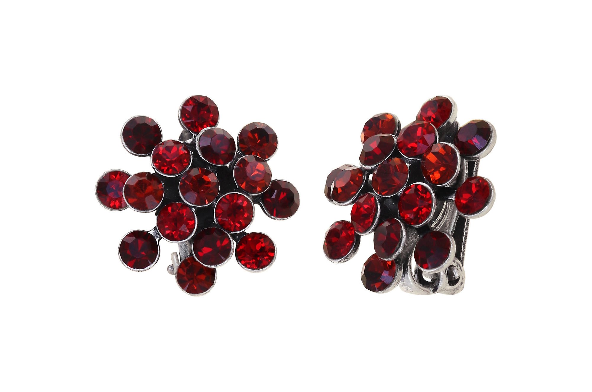 image pour Boucles d'oreilles Clip Magic Fireball Coralline / Rouge  mini