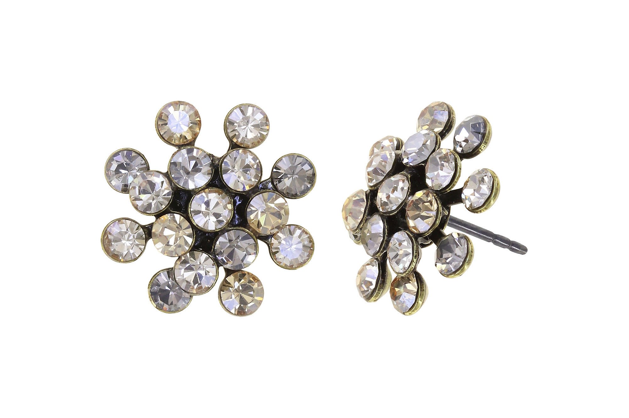 image pour Clou d'oreille Magic Fireball Gris / Beige  mini