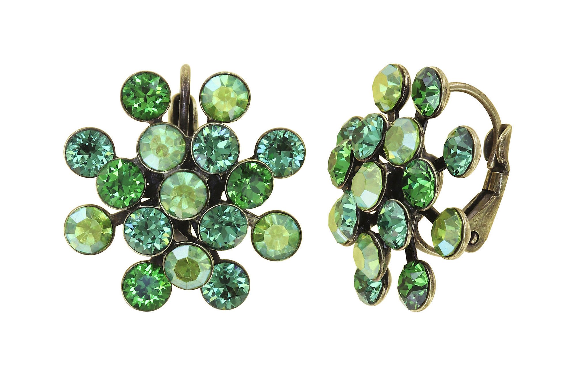 image pour Boucles d'oreilles Eurowire Magic Fireball Vert  Classic Size (21mm Ø)