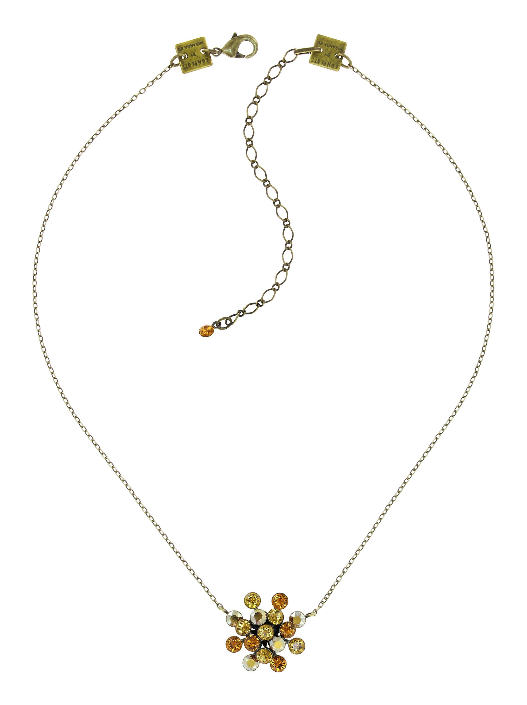 image for Necklace Pendant Magic Fireball Yellow  Classic Size (21mm Ø)