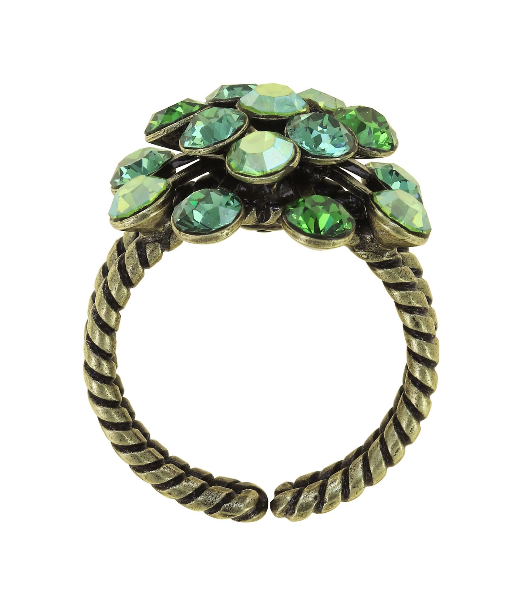 image pour Anneau Magic Fireball Vert  Classic Size (21mm Ø)