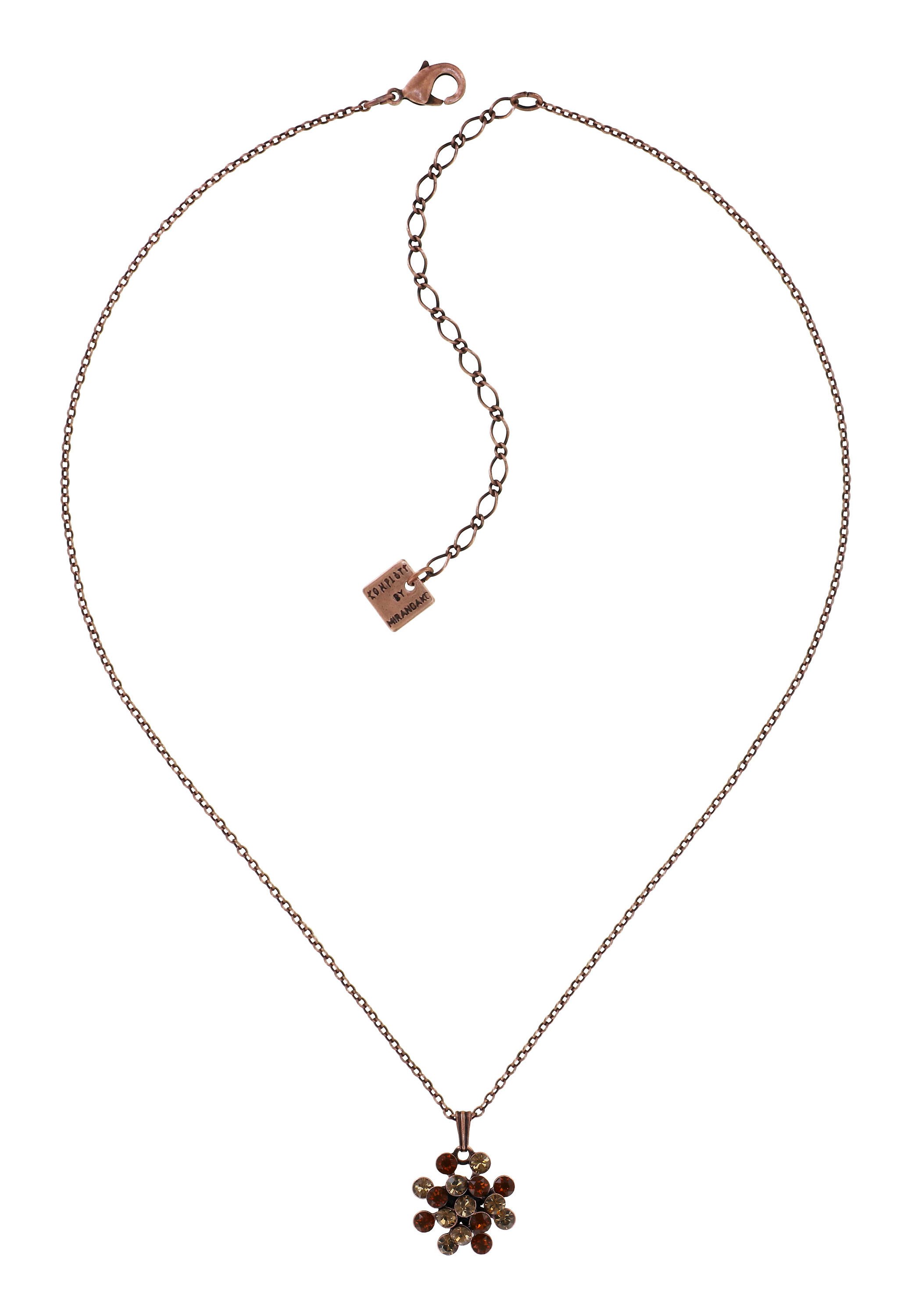 image for Necklace pendant Magic Fireball Brown  mini