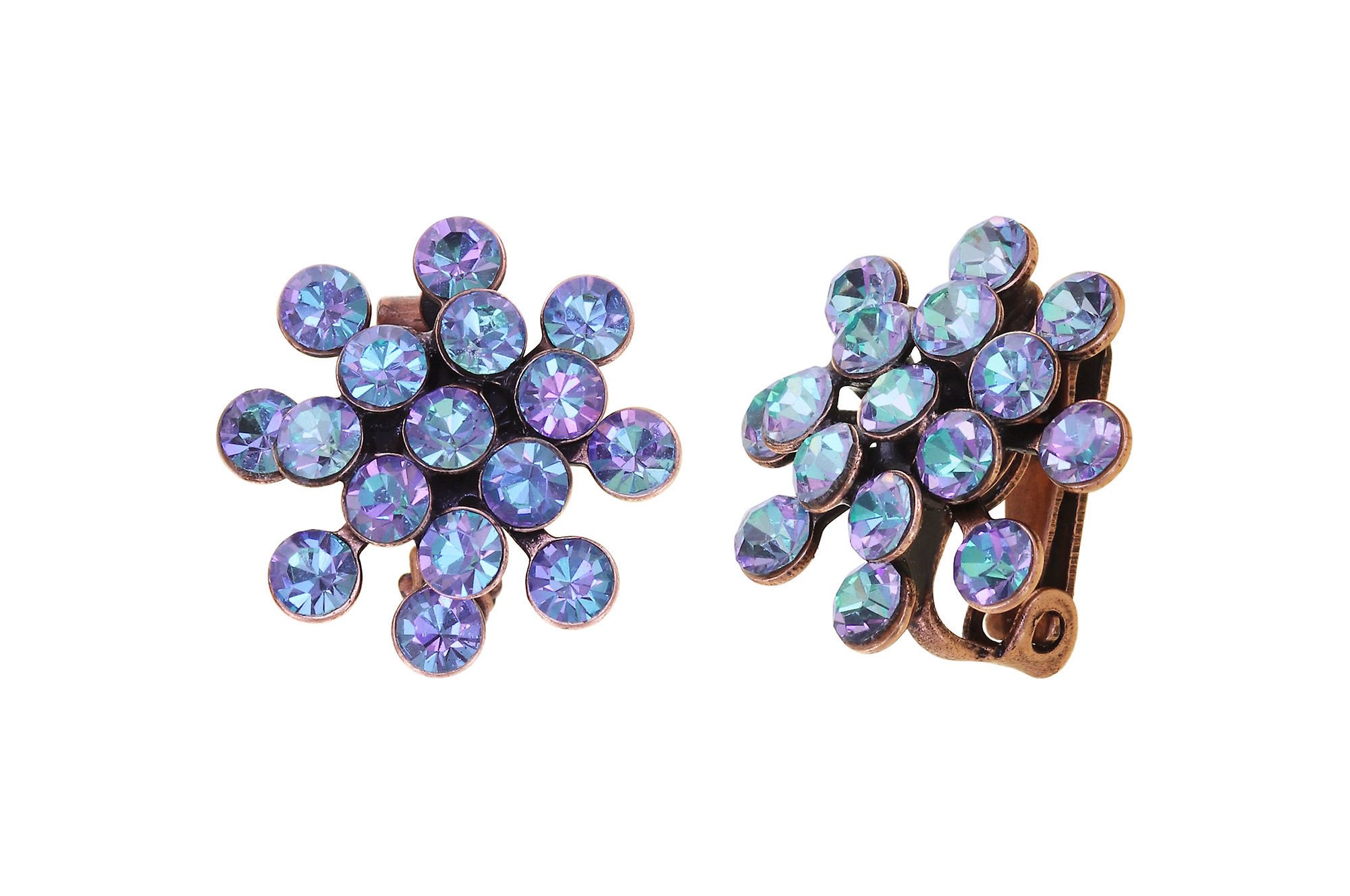 image for Earring Clip Magic Fireball Lila  mini