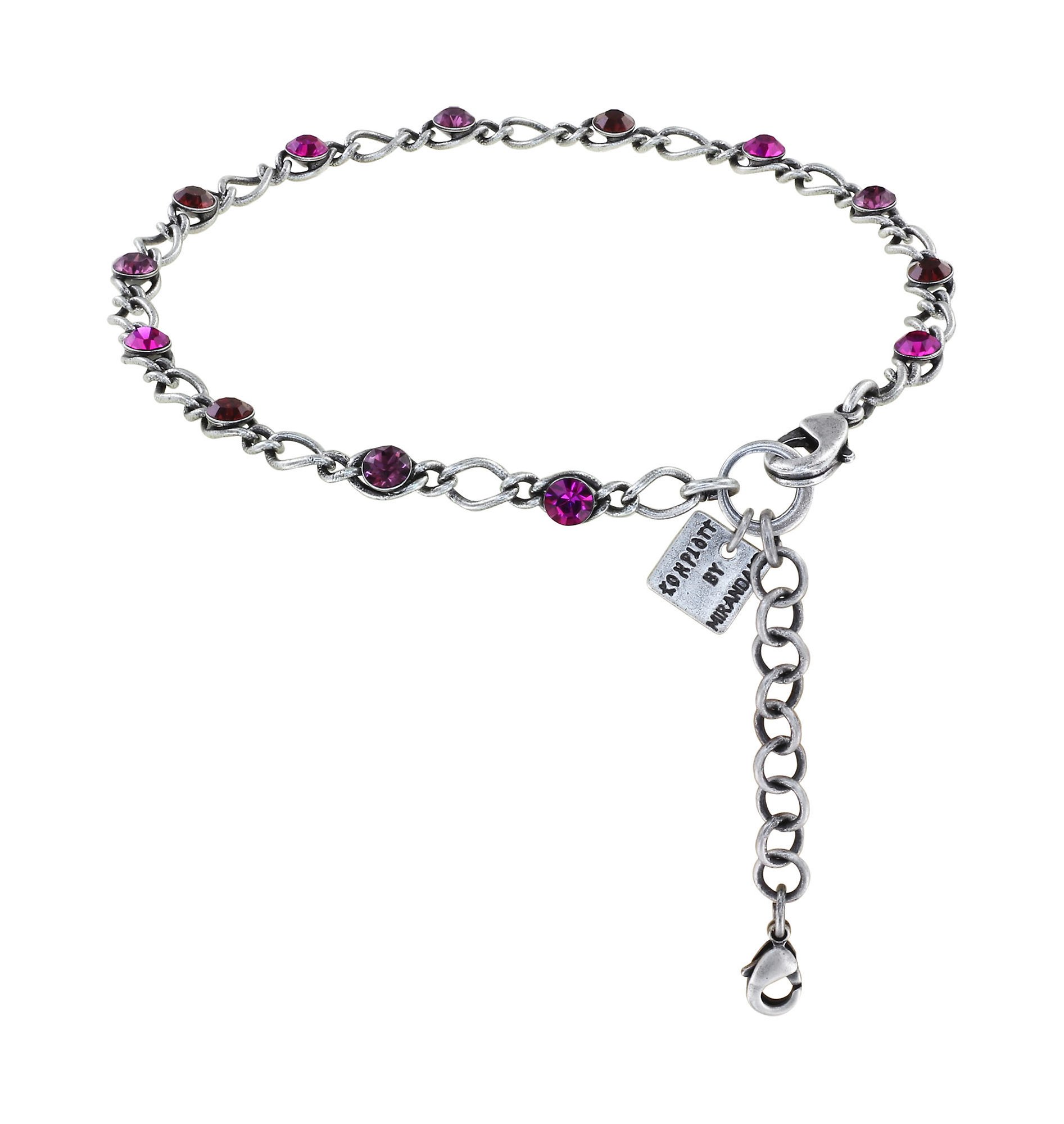 image for Anklet Magic Fireball Dark Rose  Classic Size (21mm Ø)
