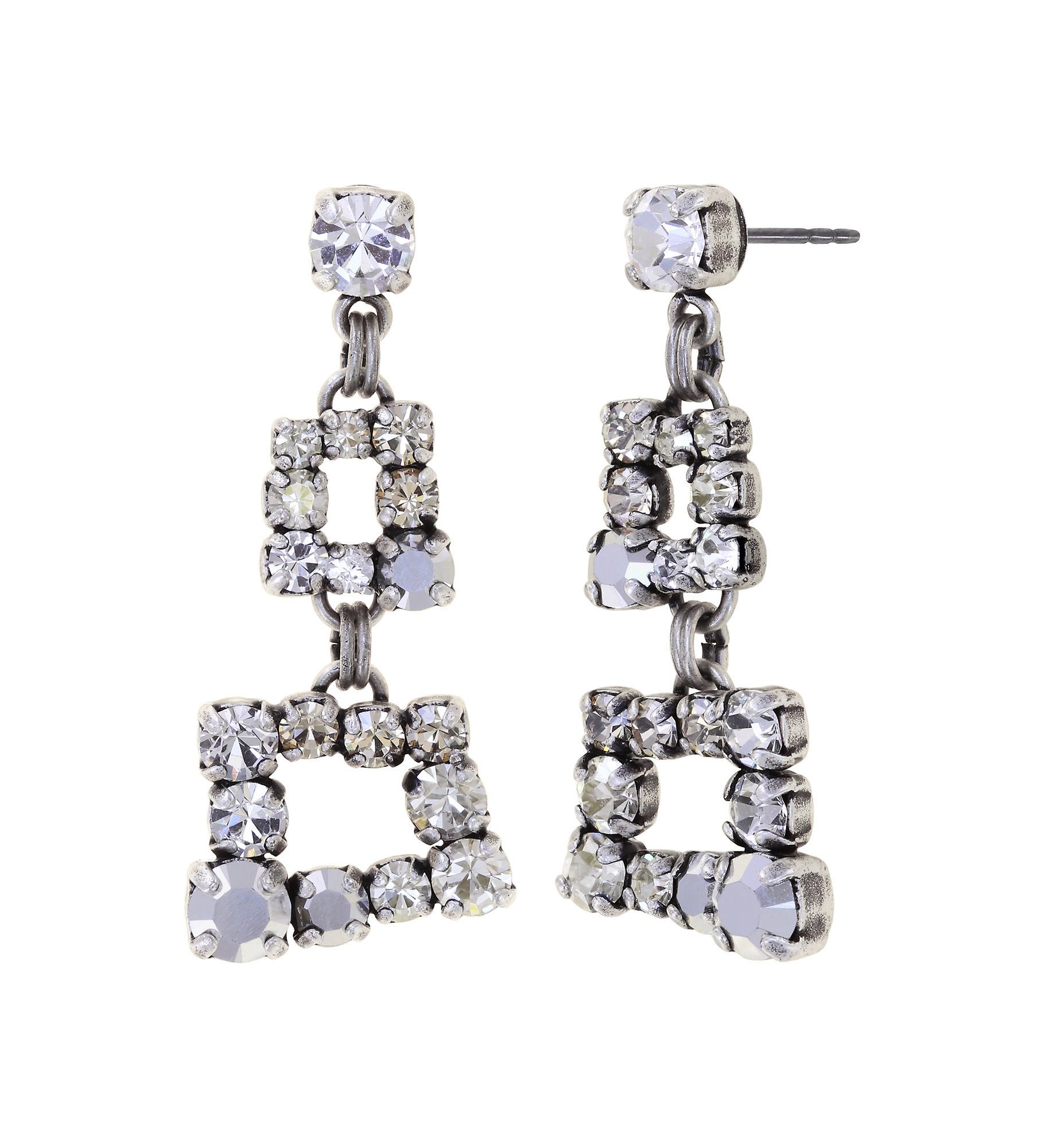 image pour Clou d'oreille pendant Mytrix Blanc  