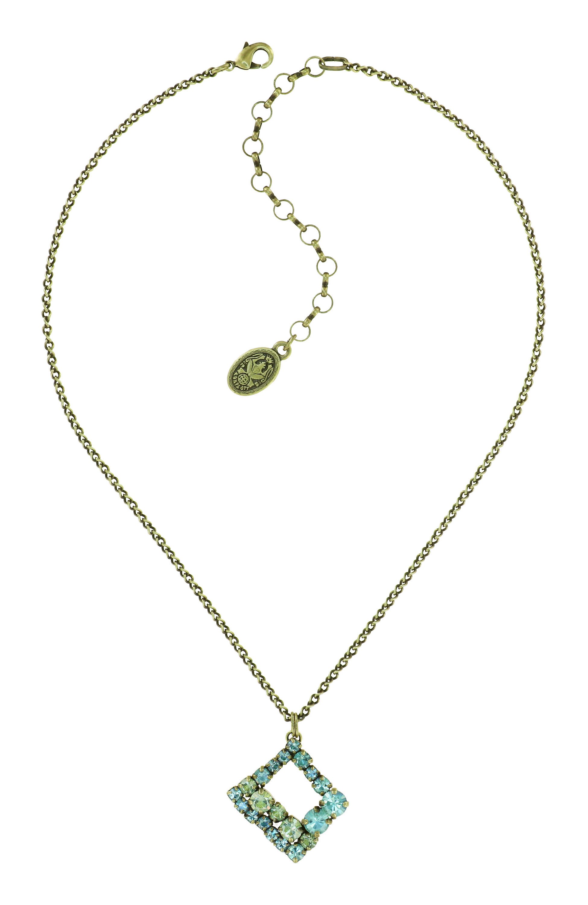 image pour Collier pendant Mytrix Vert  