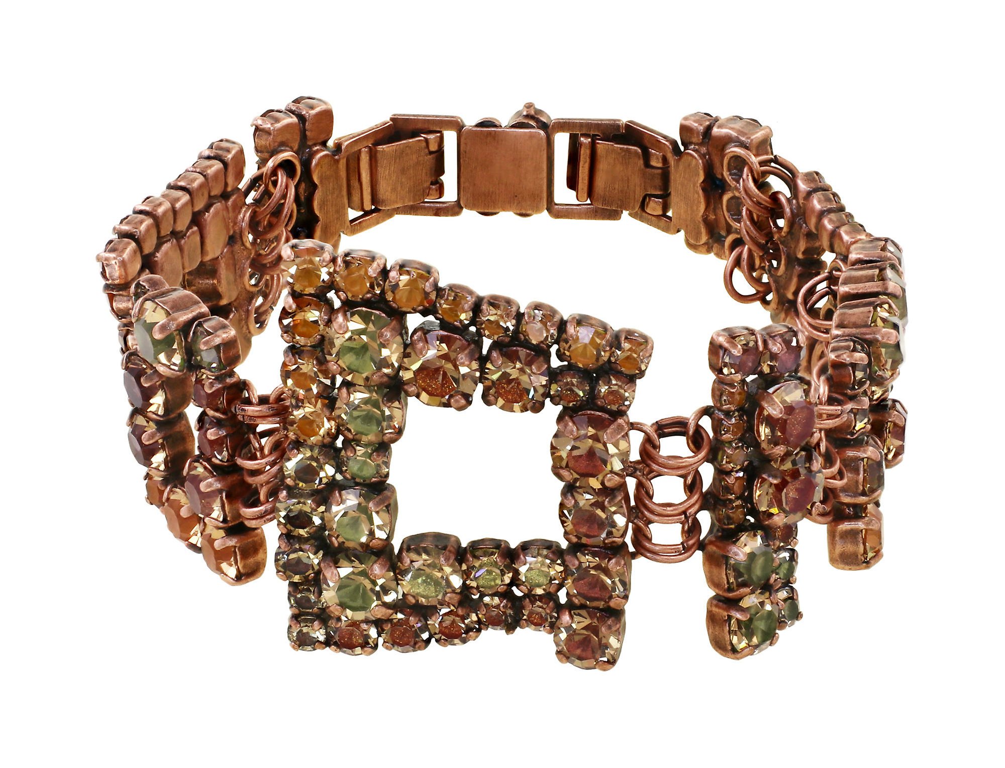 image for Bracelet Mytrix Brown / Orange  