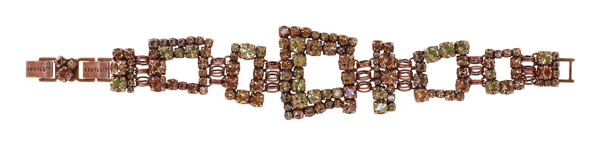 Bild für Armband Mytrix Braun / Orange  