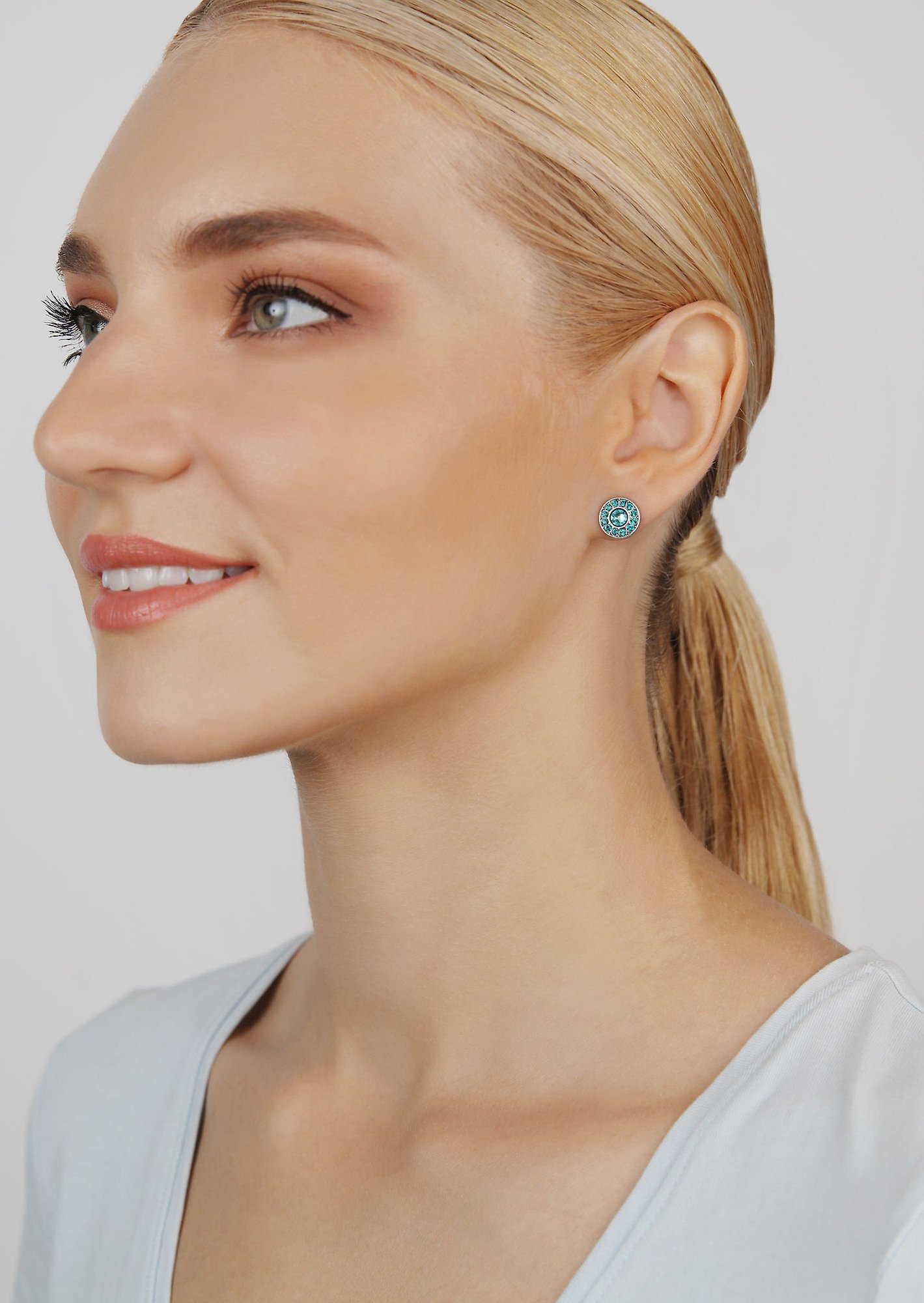 image for Earring stud Spell on You Blue / Green  