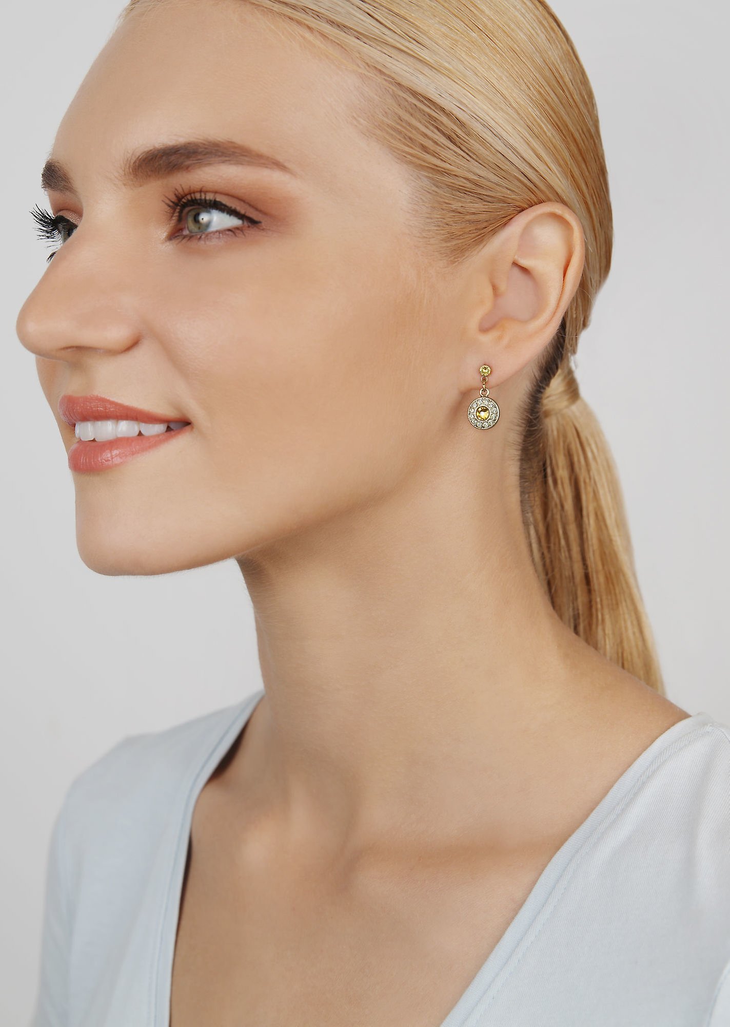 image pour Clou d'oreille pendant Spell on You Jaune  