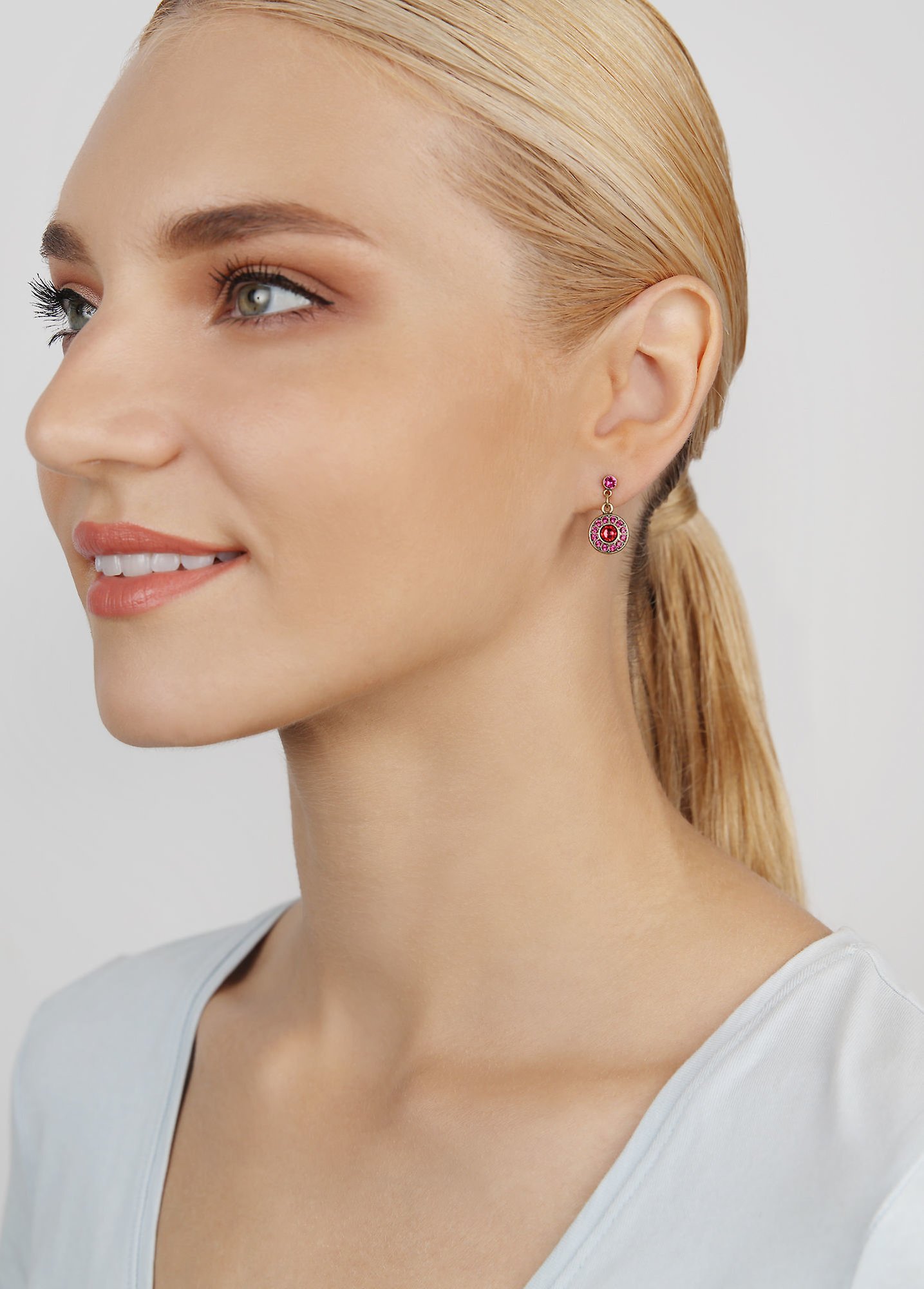 Bild für Ohrstecker baumelnd Spell on You Pink  