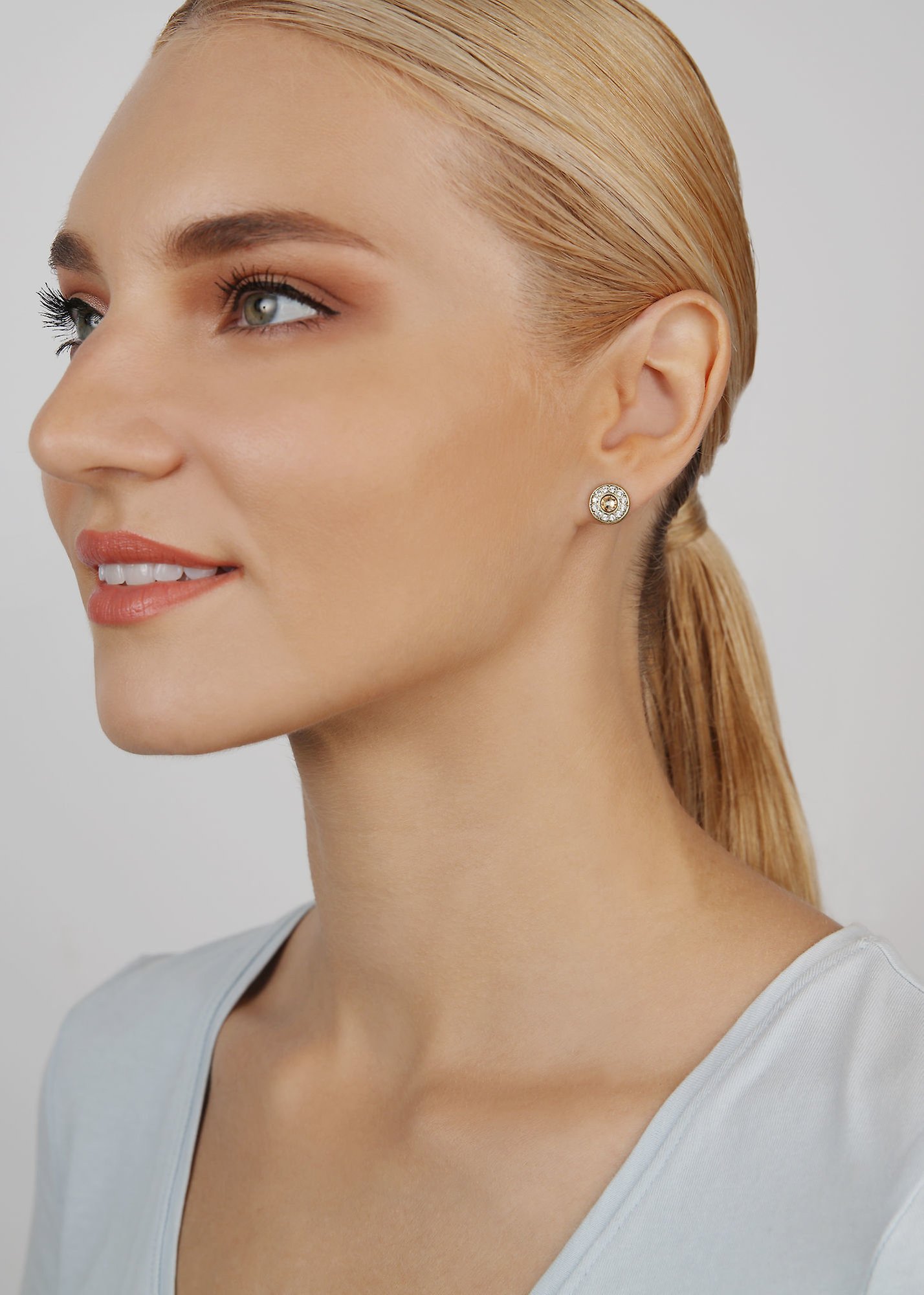image for Earring Stud Spell on You Grey  