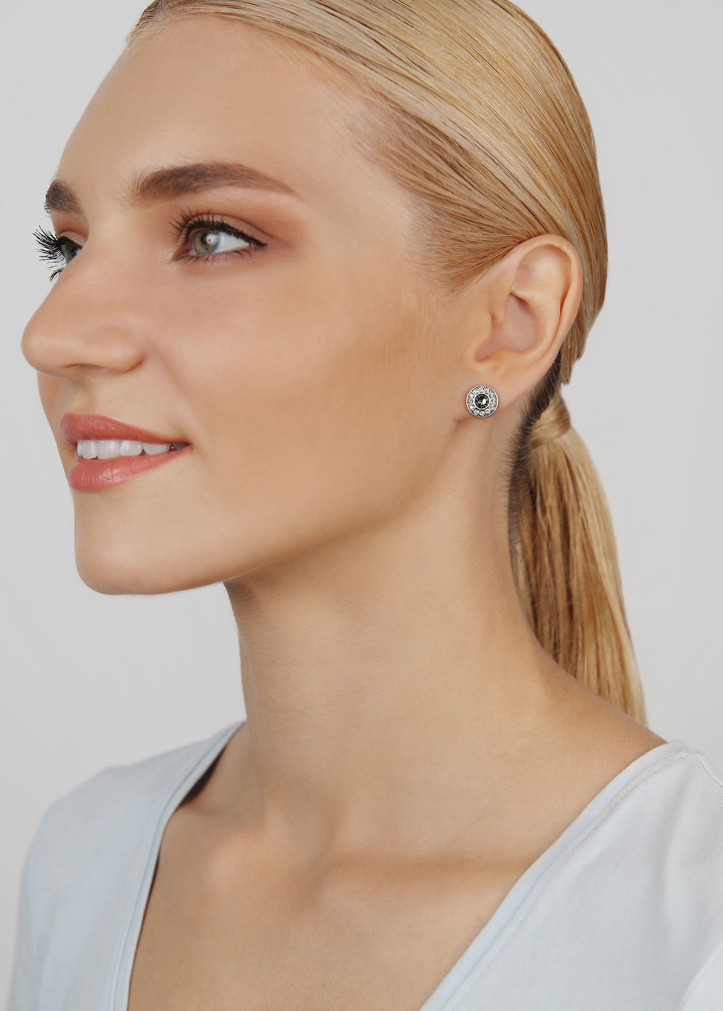 image for Earring Stud Spell on You Grey  