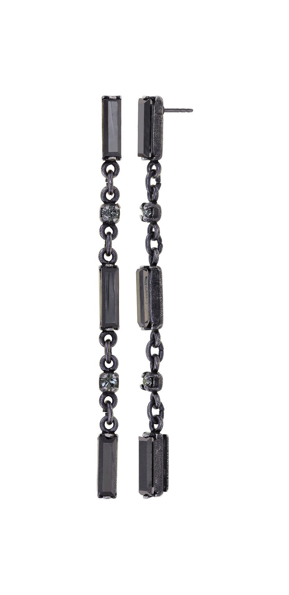 image for Earring Stud Dangling For Tilda S Black  