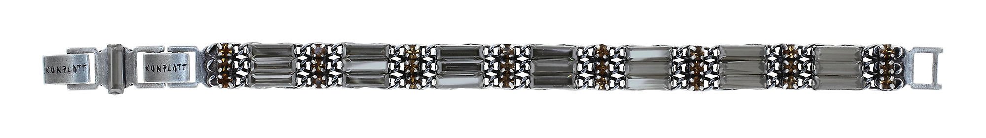 Bild für Armband For Tilda S Grau Kristall Seide 