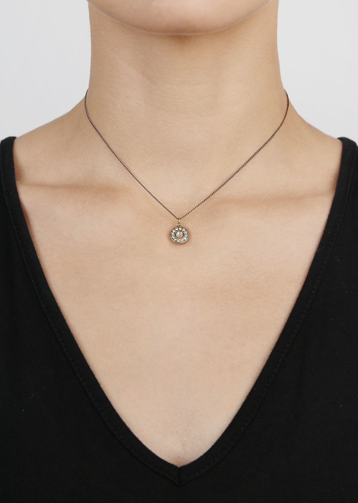 image for Necklace Pendant Spell on You White  