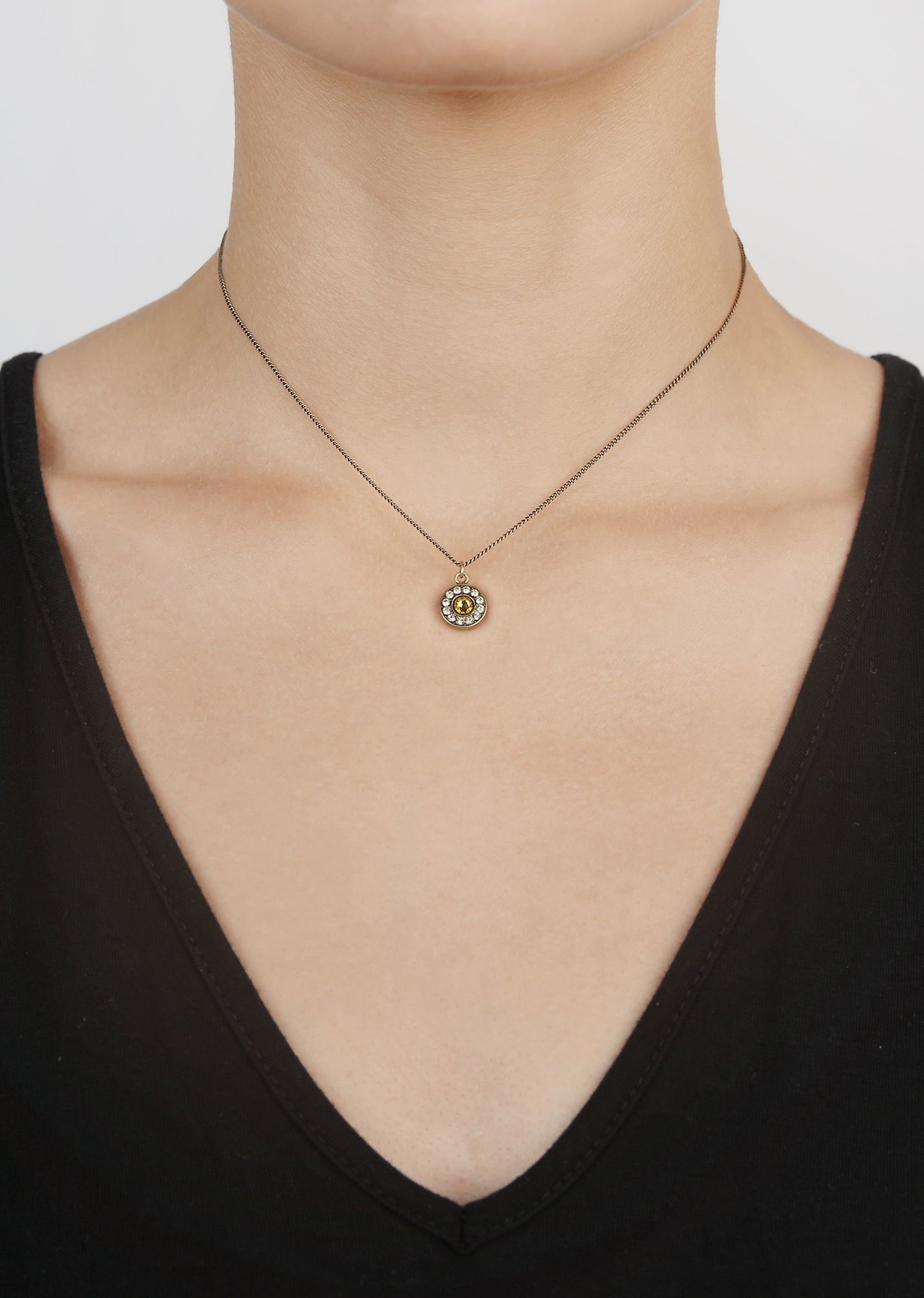 image for Necklace Pendant Spell on You Yellow  