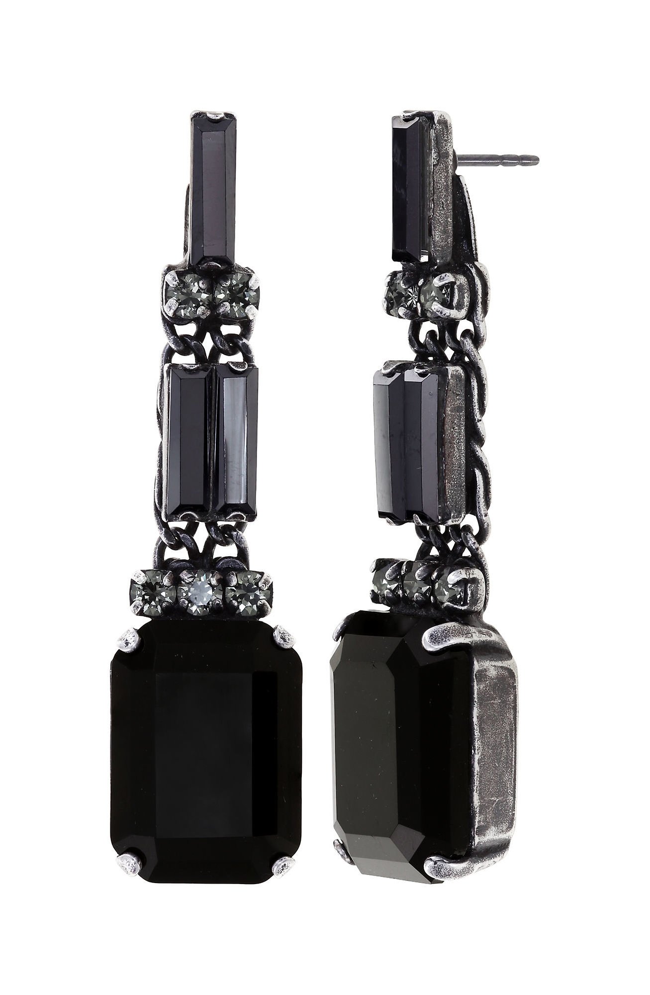 image for Earring Stud Dangling For Tilda S Black  