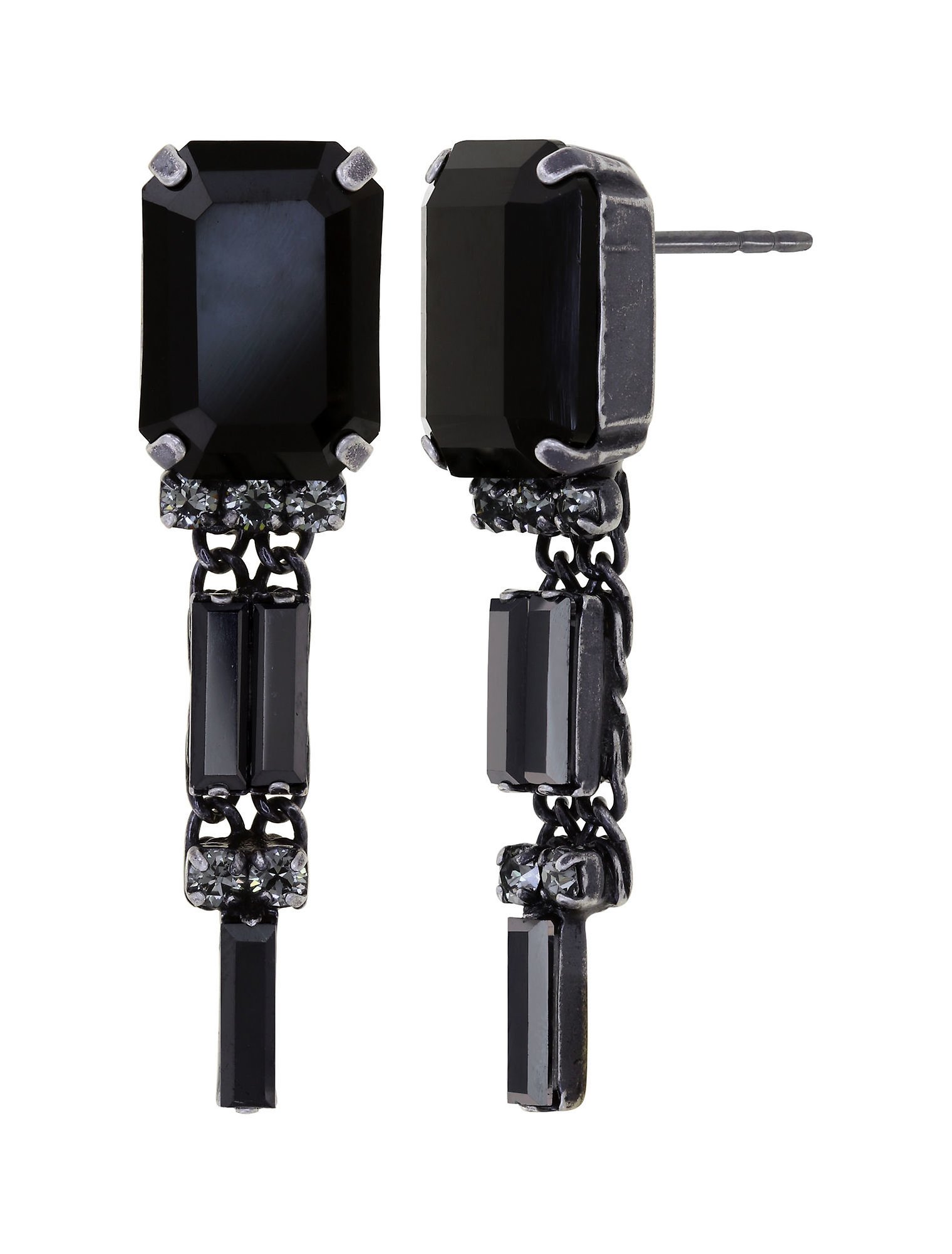 image for Earring Stud Dangling For Tilda S Black  