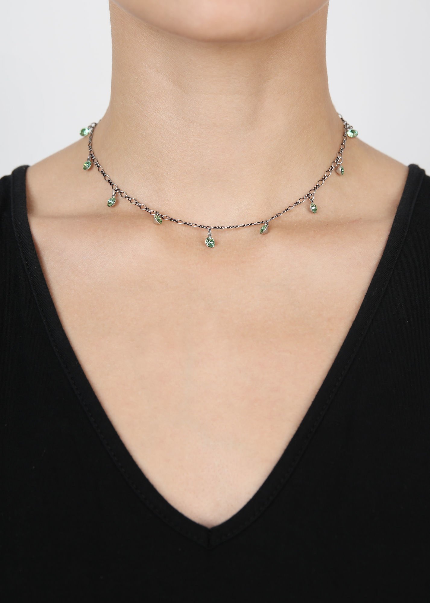 image for Necklace Tutui Collection Green peridot SS 24