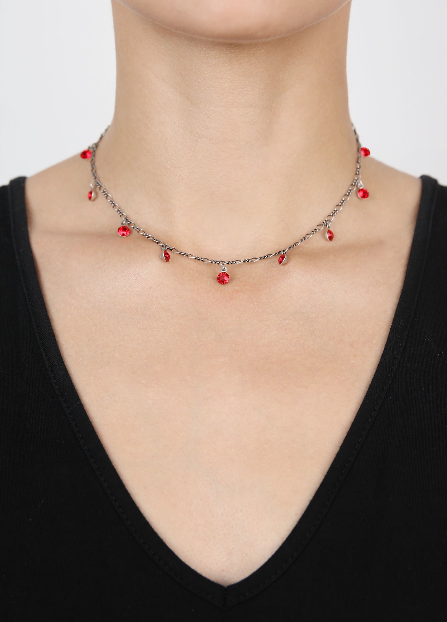 image pour Collier Tutui Collection Rouge light siam SS 24