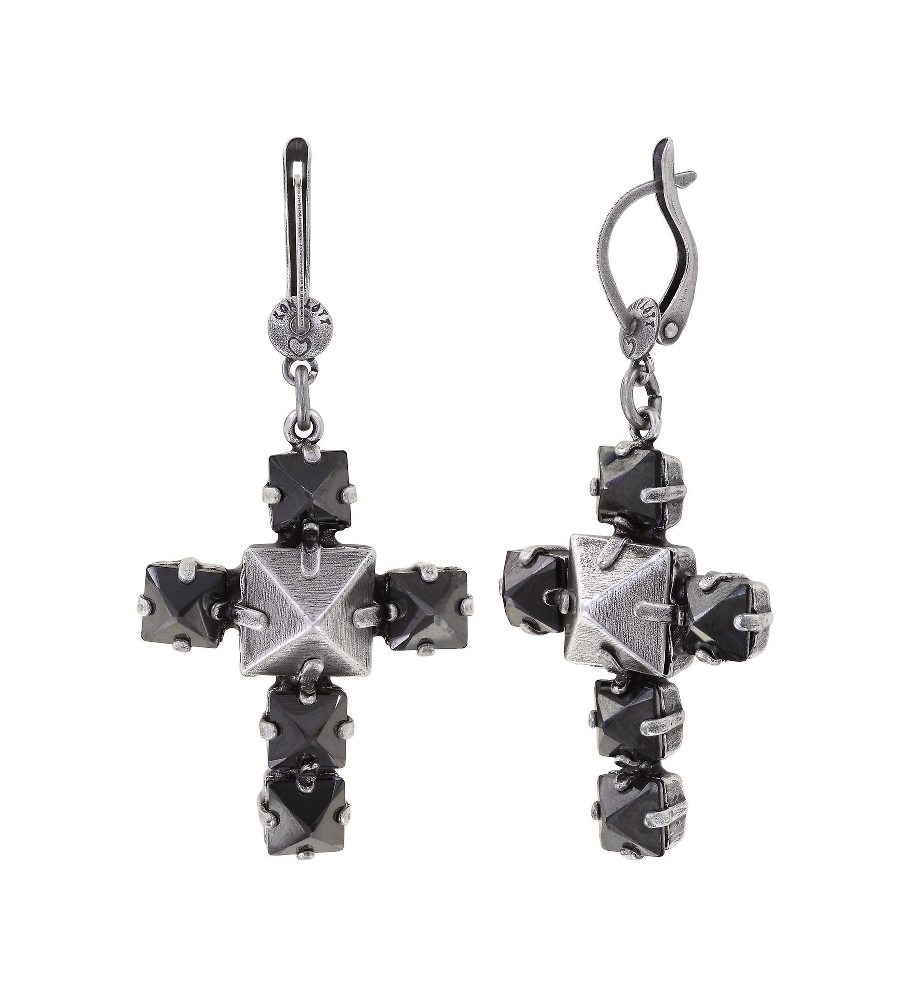 image for Earring Dangling Free Spirit Grey  