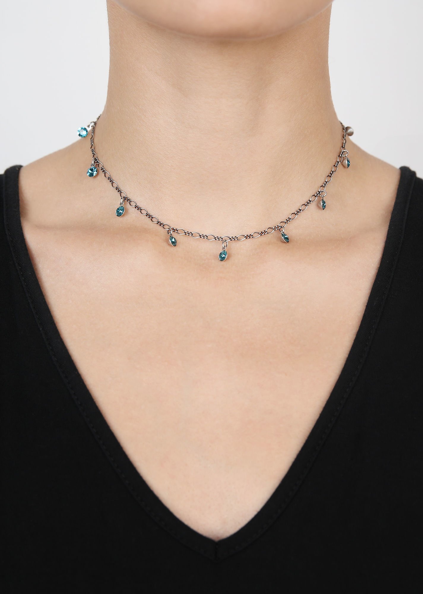image for Necklace Tutui Collection Turquoise indicolite SS 24